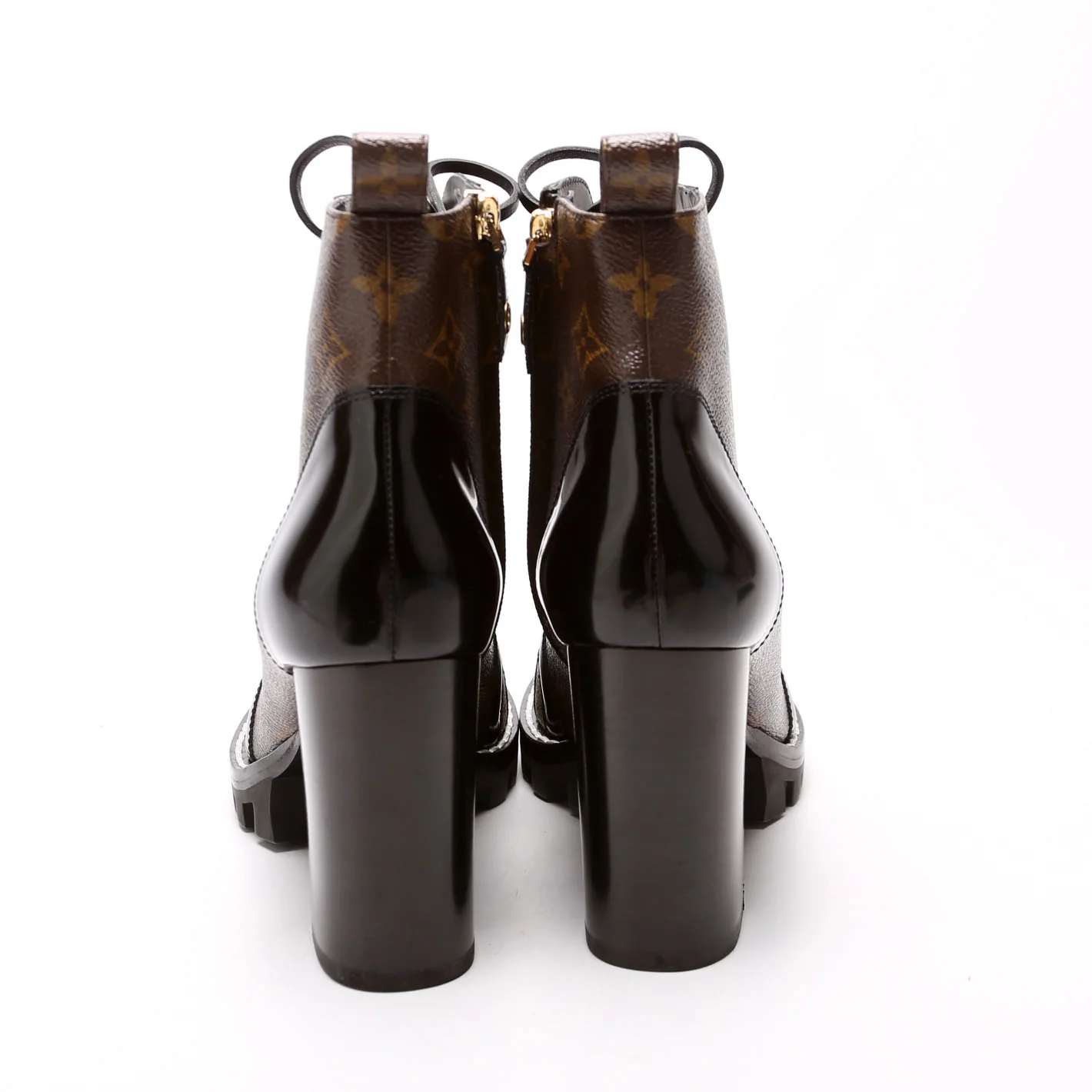 Star Trail Ankle Boots Size 40 Brown/Black - Image 5