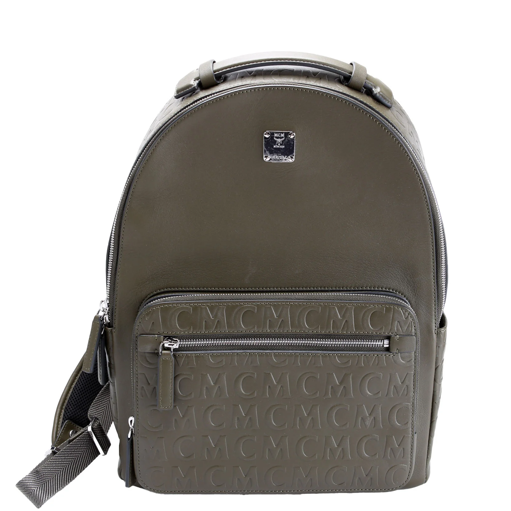 Stark Backpack Leather Green