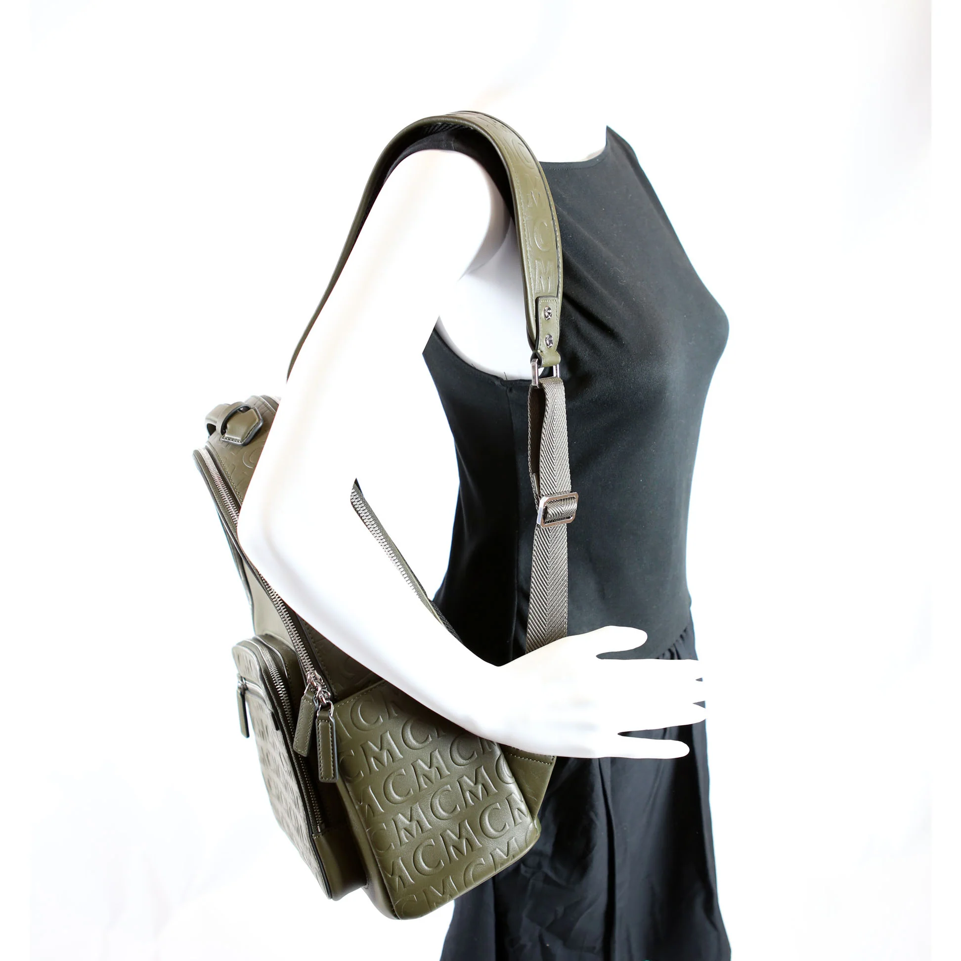 Stark Backpack Leather Green - Image 14