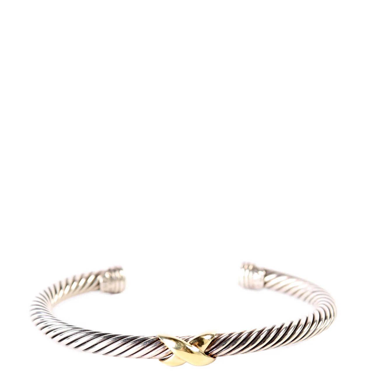Station X Cable Cuff Bracelet 925/750