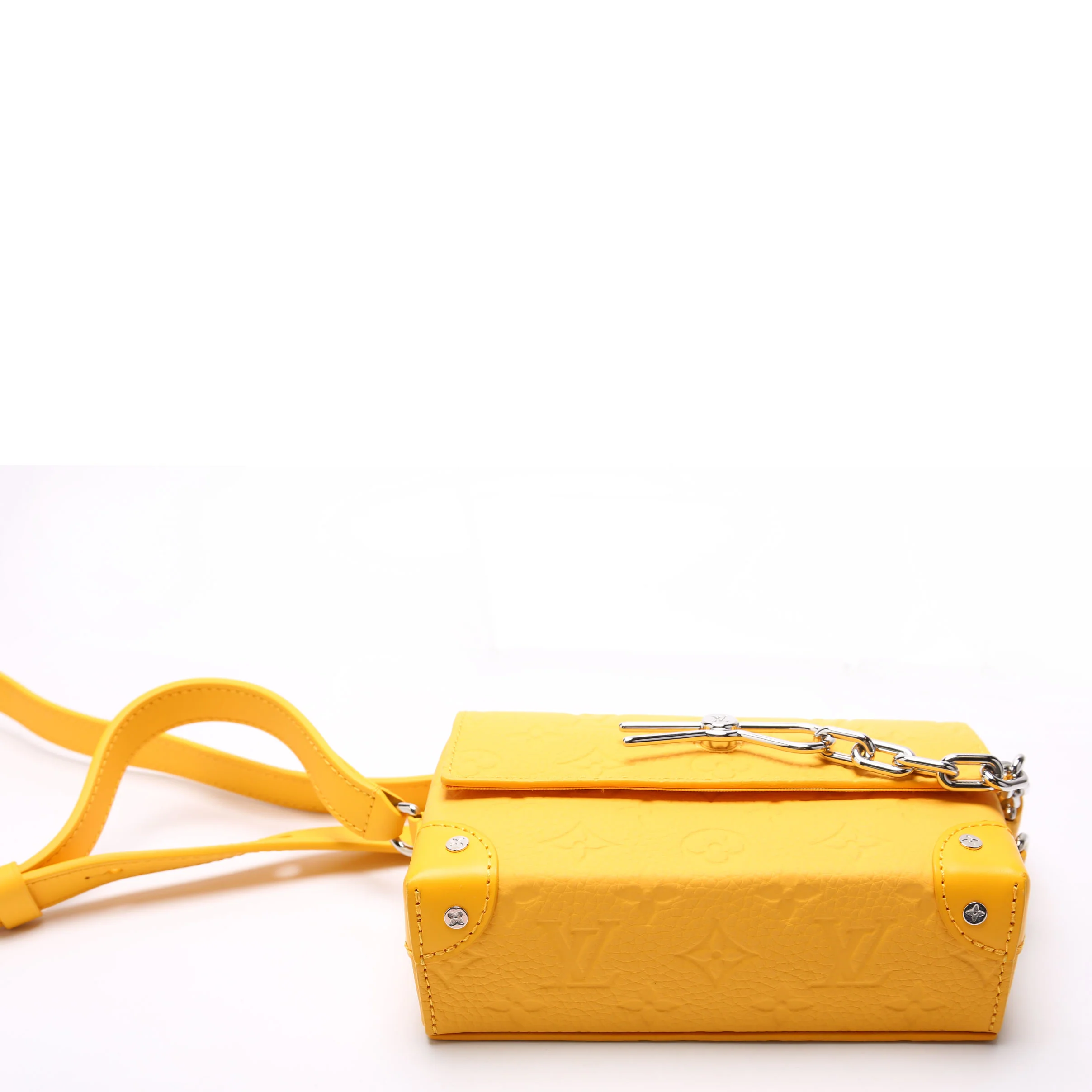 Steamer Wearable Wallet Taurillon Yellow - Image 4