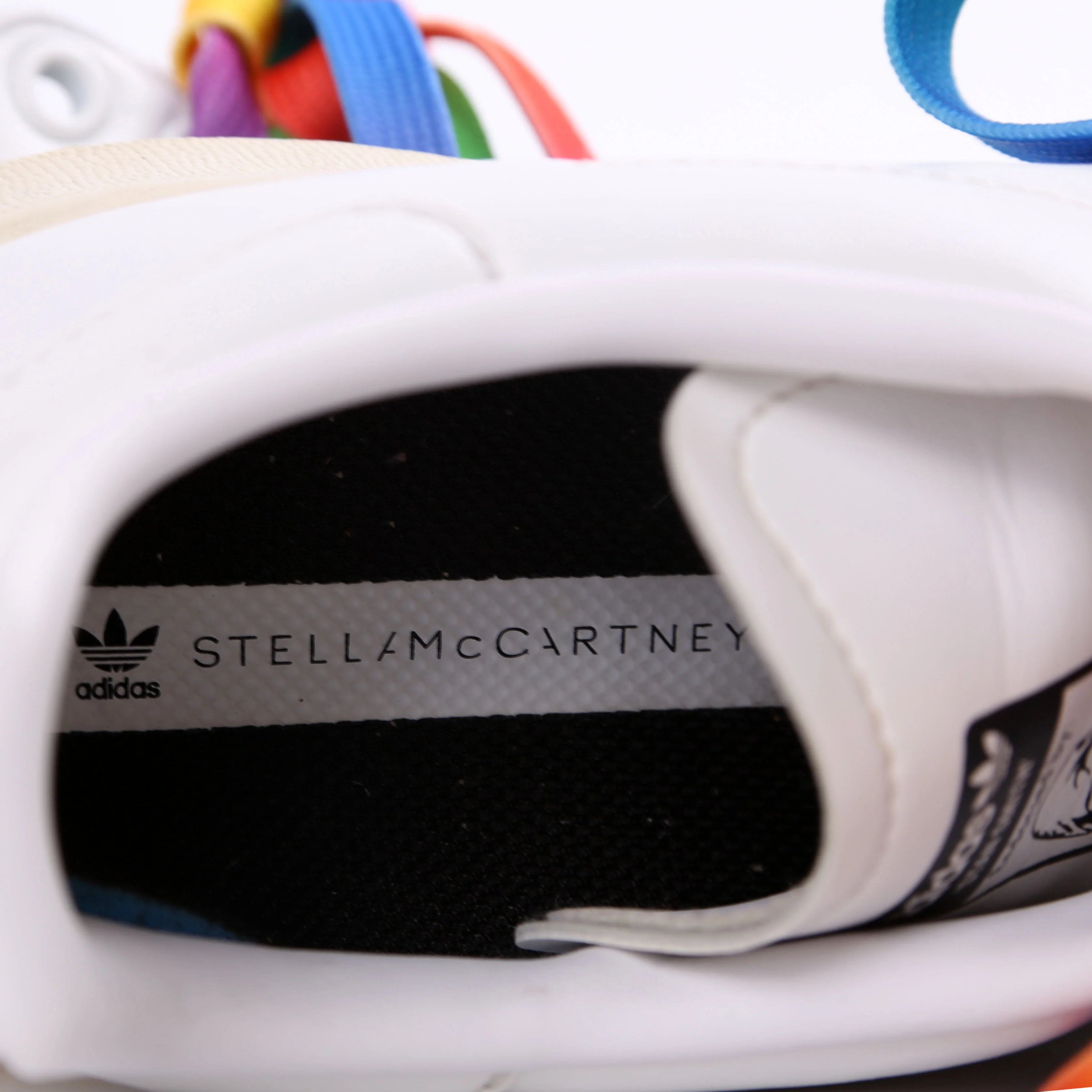 Stella X Adidas Stan Smith Low Top Sneakers Size 38 - Image 7