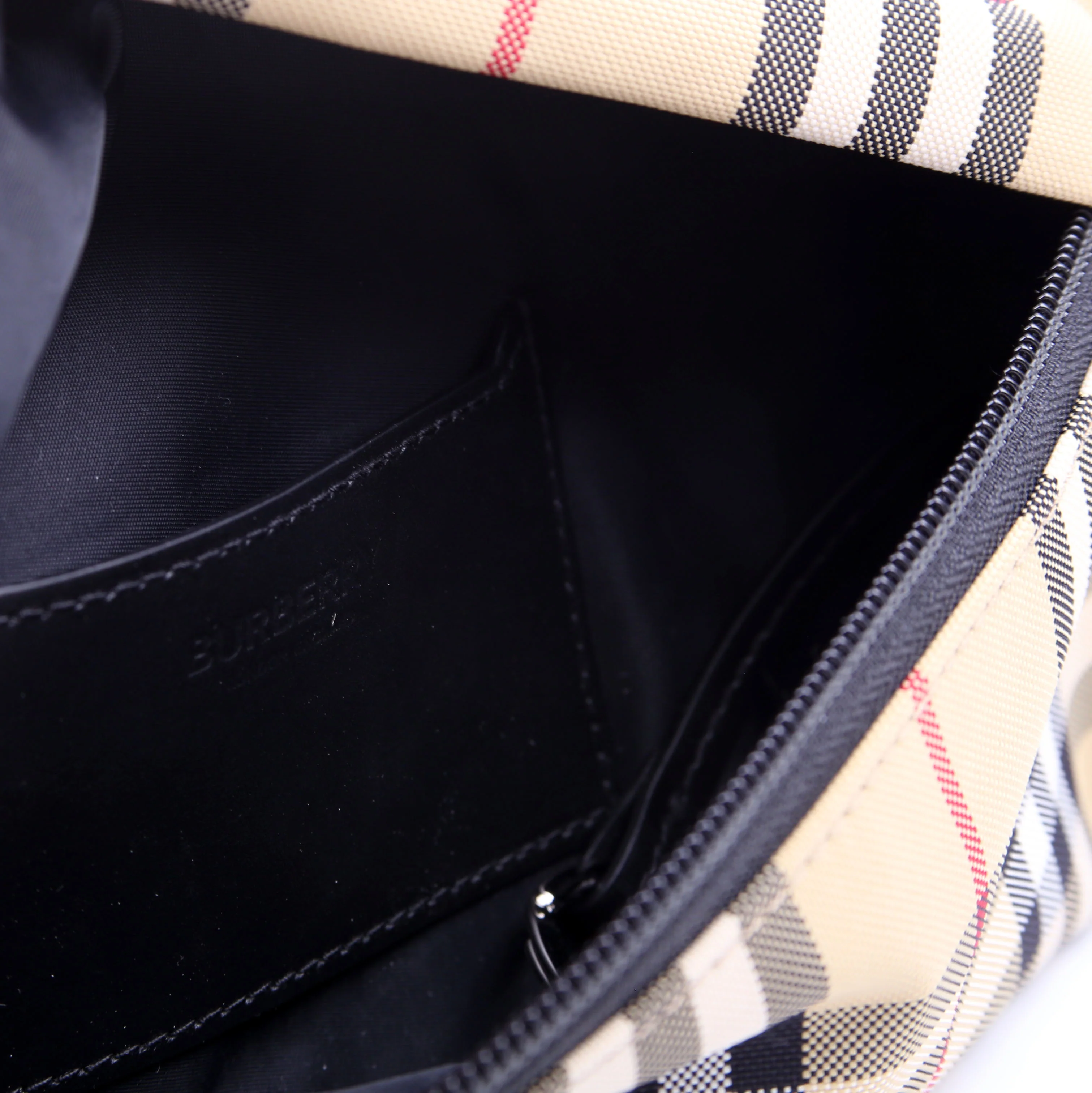 Stevie Vintage Check Belt Bag Tan - Image 10