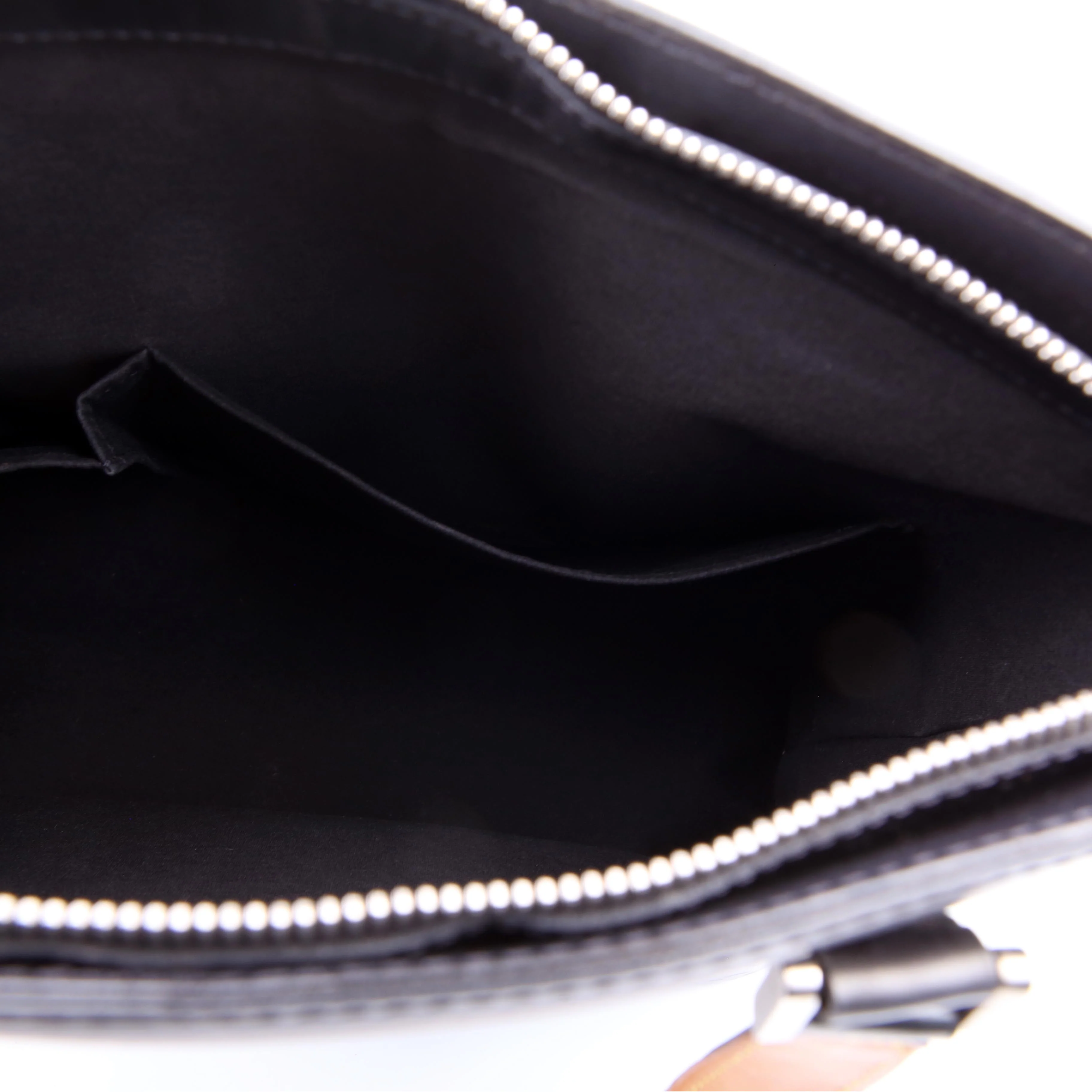 Stockton Monogram Matte Leather Grey - Image 11