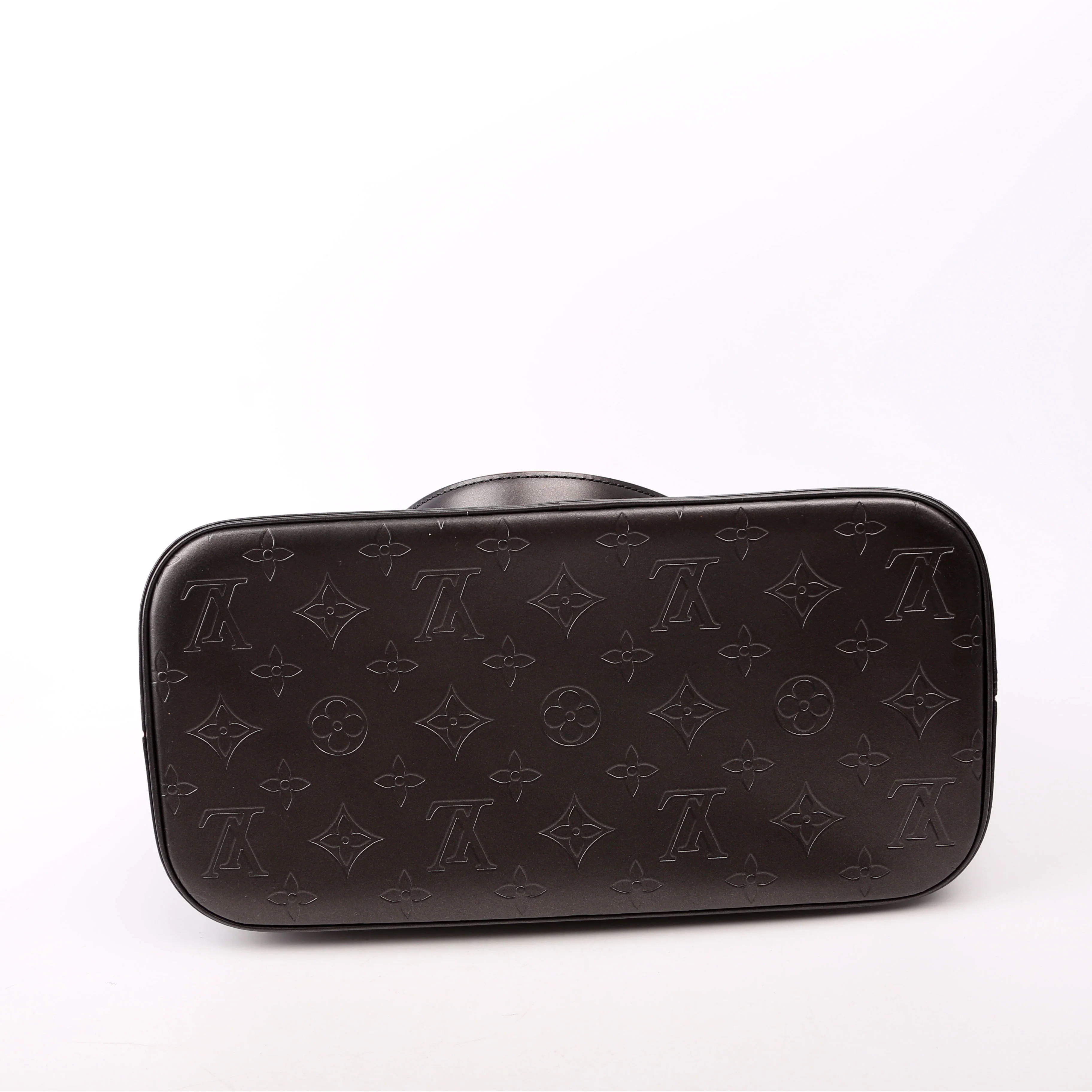Stockton Monogram Matte Leather Grey - Image 4