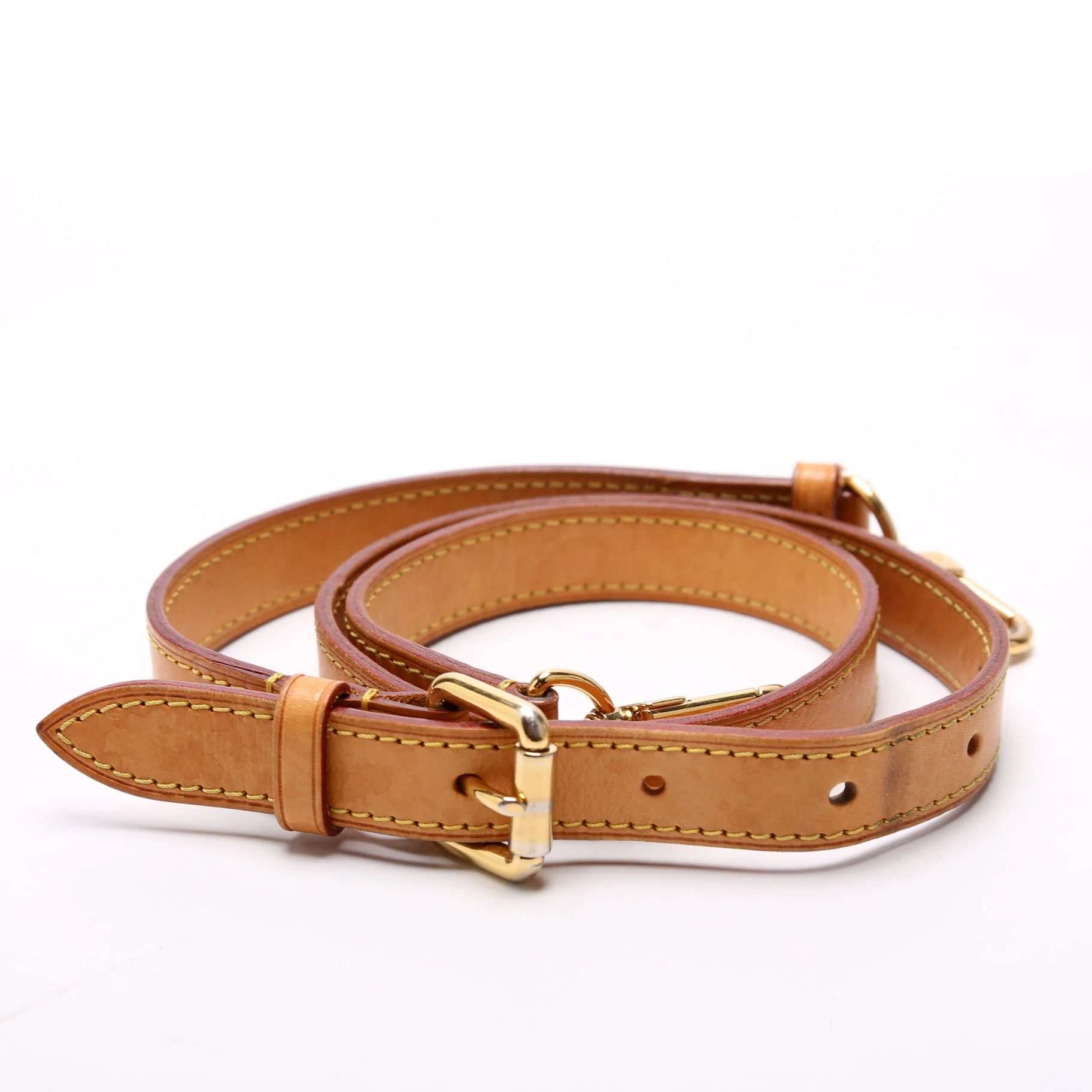 Strap: Vachetta 3/4" Adjustable Short Shoulder - Image 2