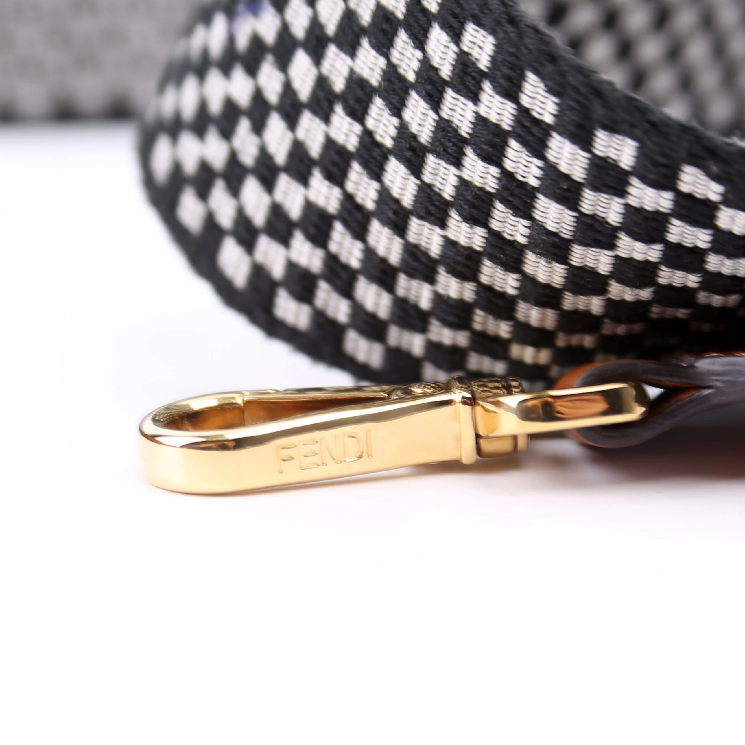Strap You Checkered Strap Black/Brown - Image 6