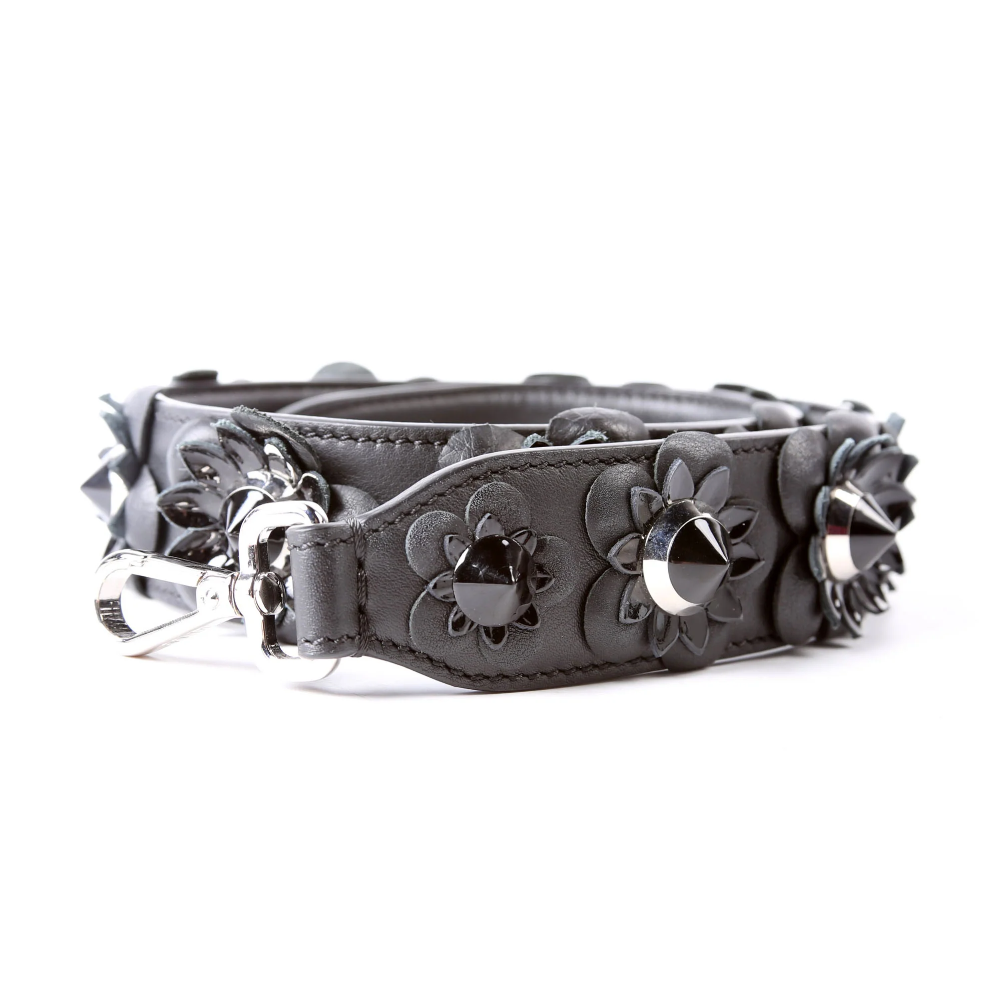 Strap You F Flowers Strap Black - Image 2