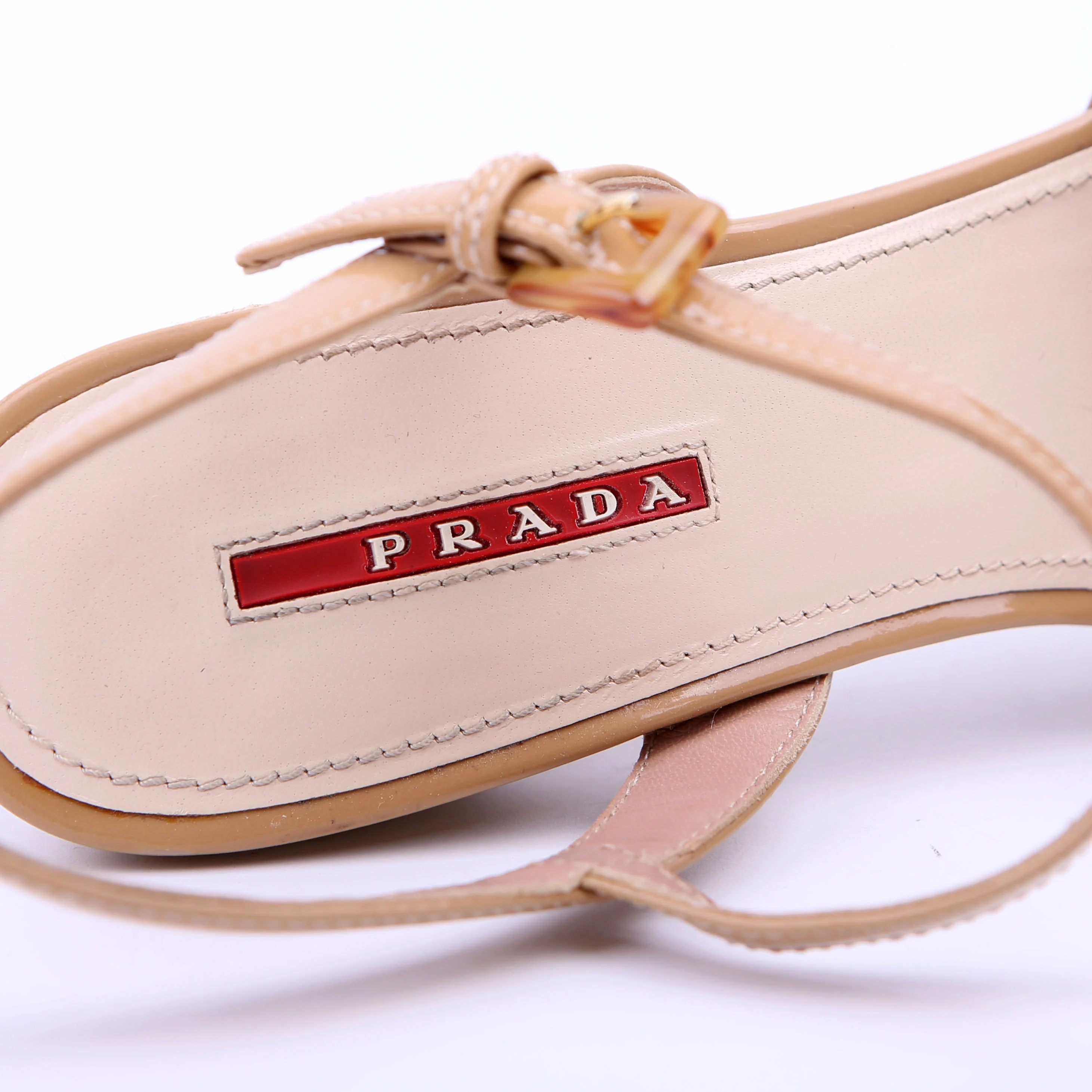 Strappy Espadrille Sandals Size 39.5 Tan - Image 7