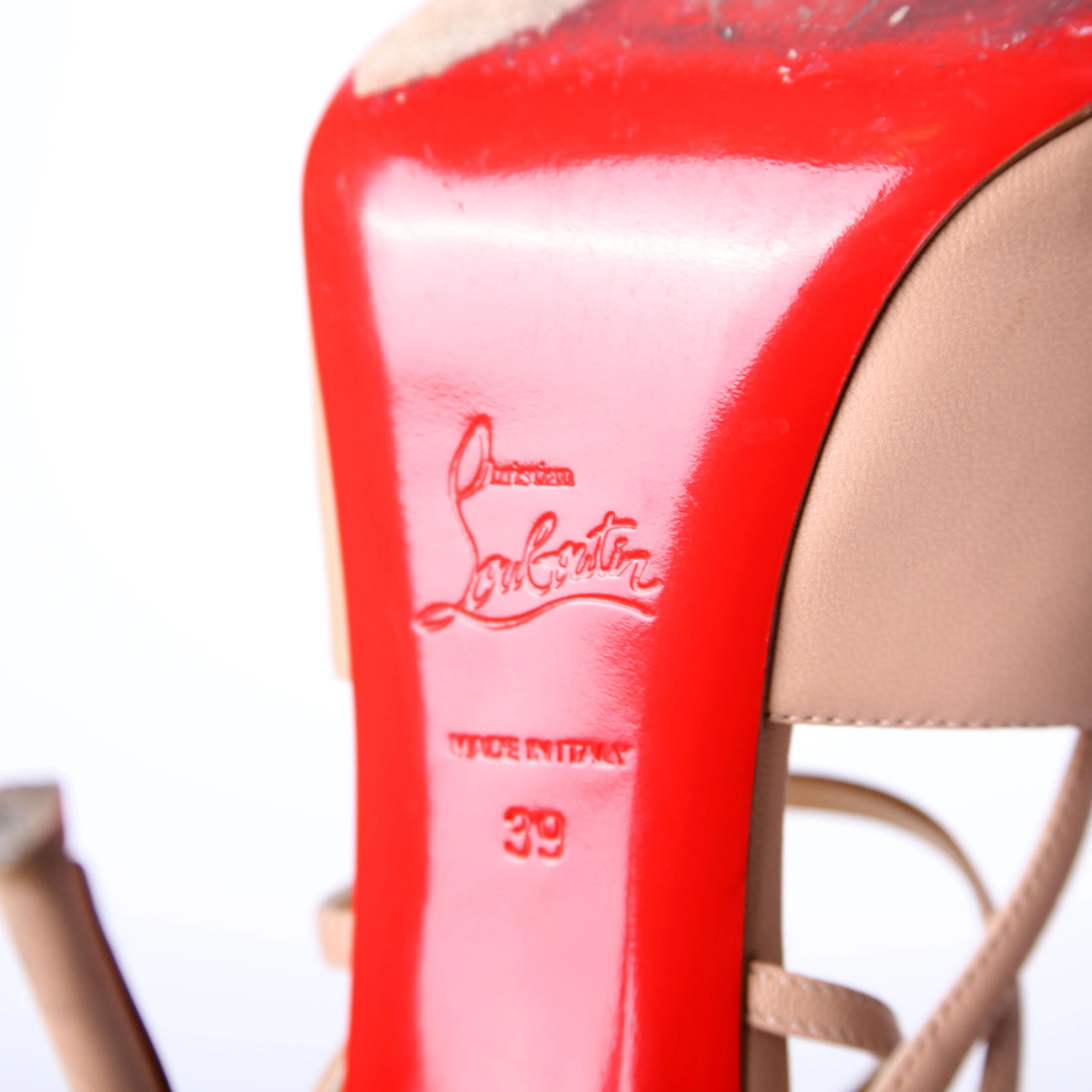 Strappy Peep Toe Pumps Size 39 - Image 7