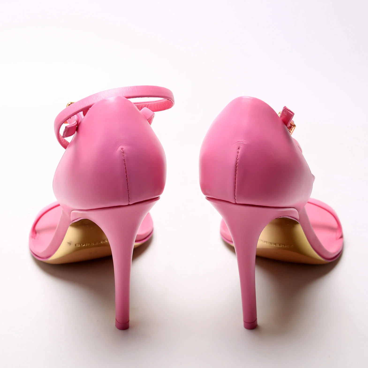 Strappy Sandal Heels Size 38 Pink - Image 4