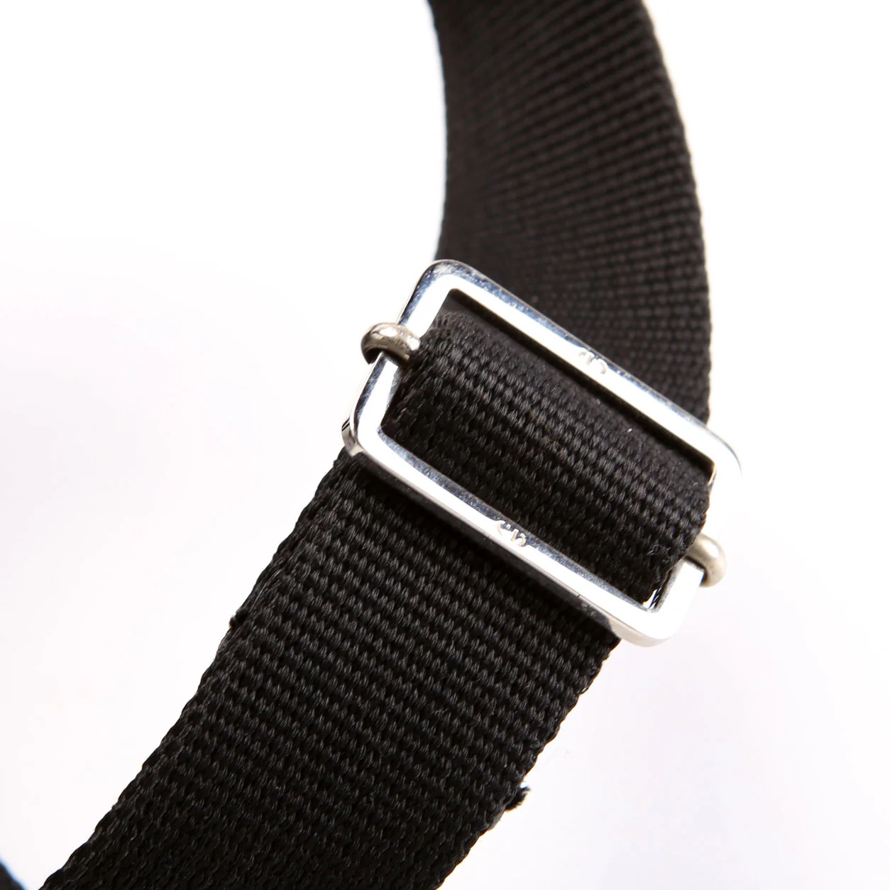 Street Chic Trotter Canvas Messenger Black/Silver - Image 6