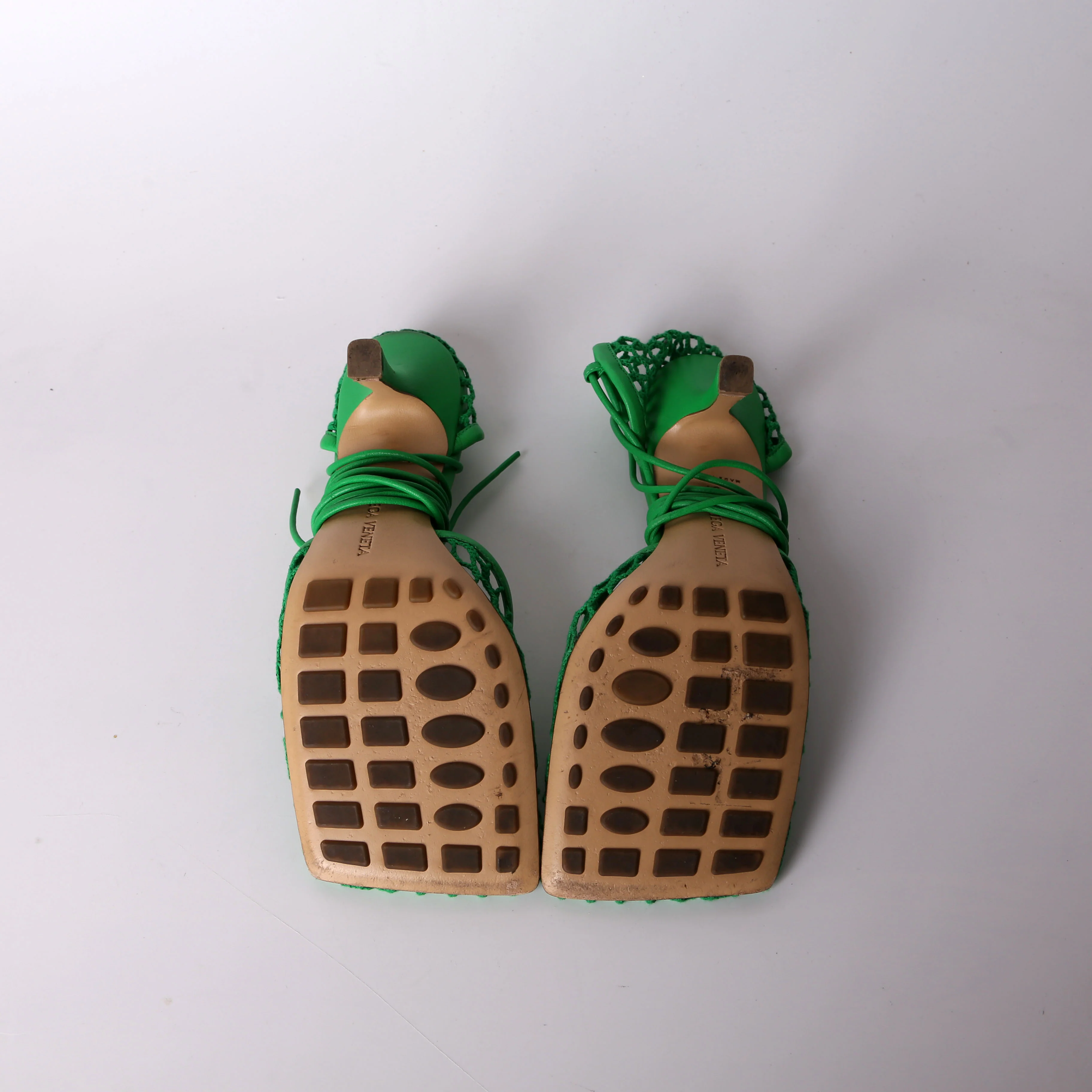 Stretch Lace Up Sandals Size 37 - Image 6