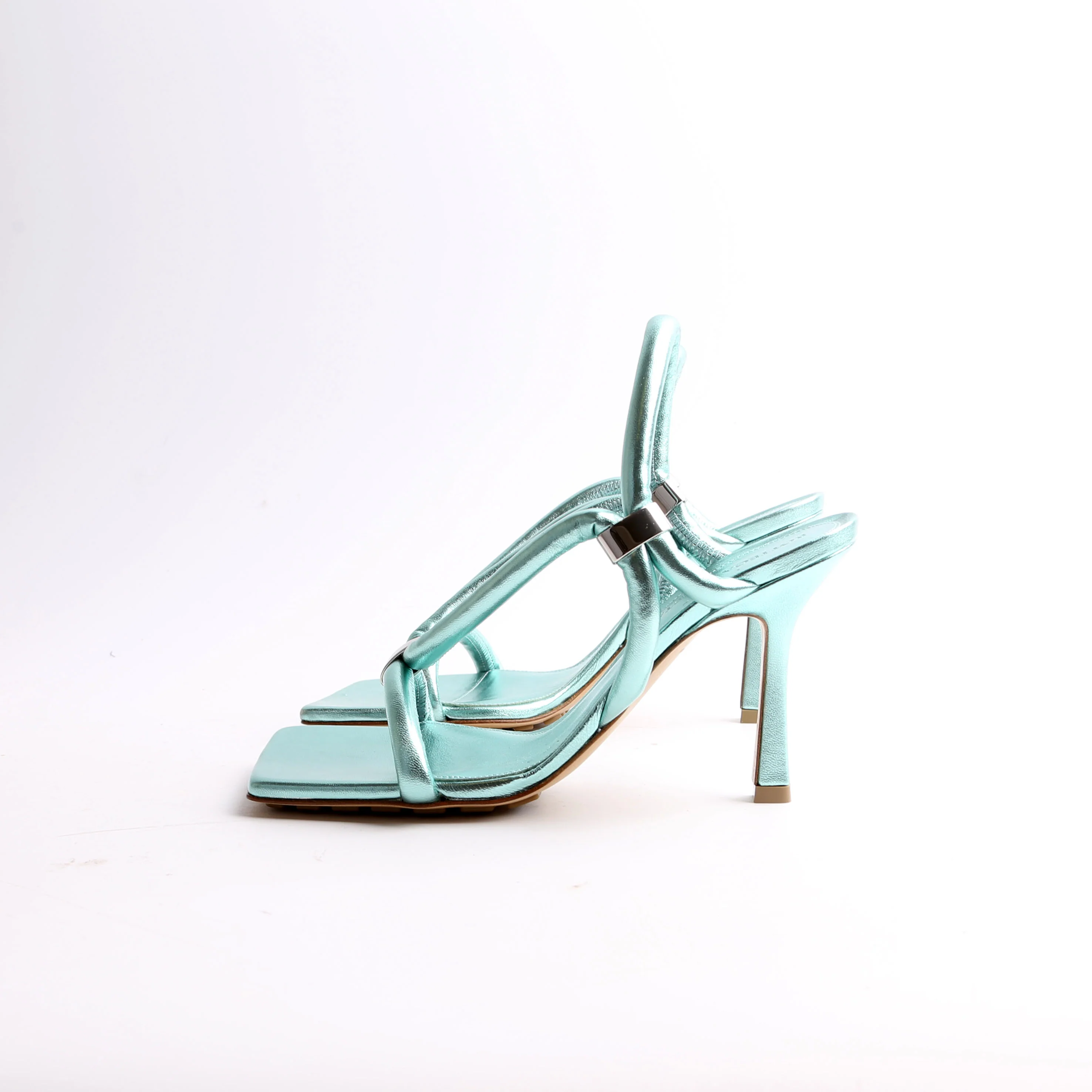 Stretch Stiletto Sandals Size 36 - Image 2