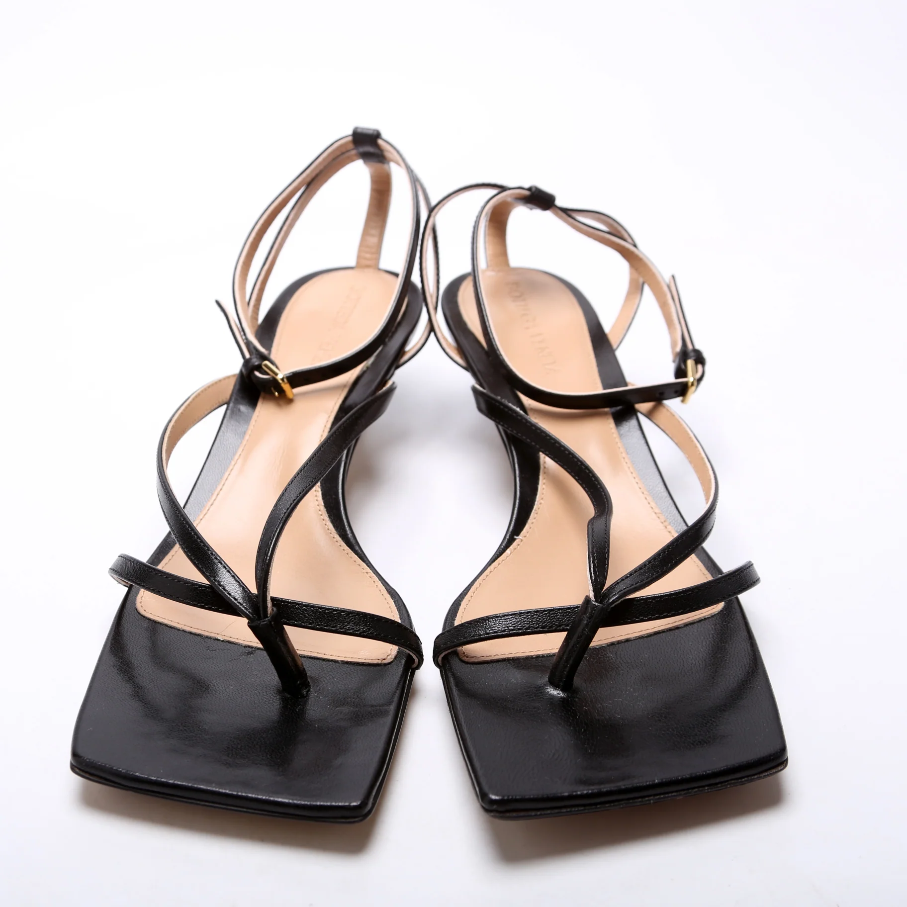 Stretch Strap Kitten Heels Size 38 - Image 2