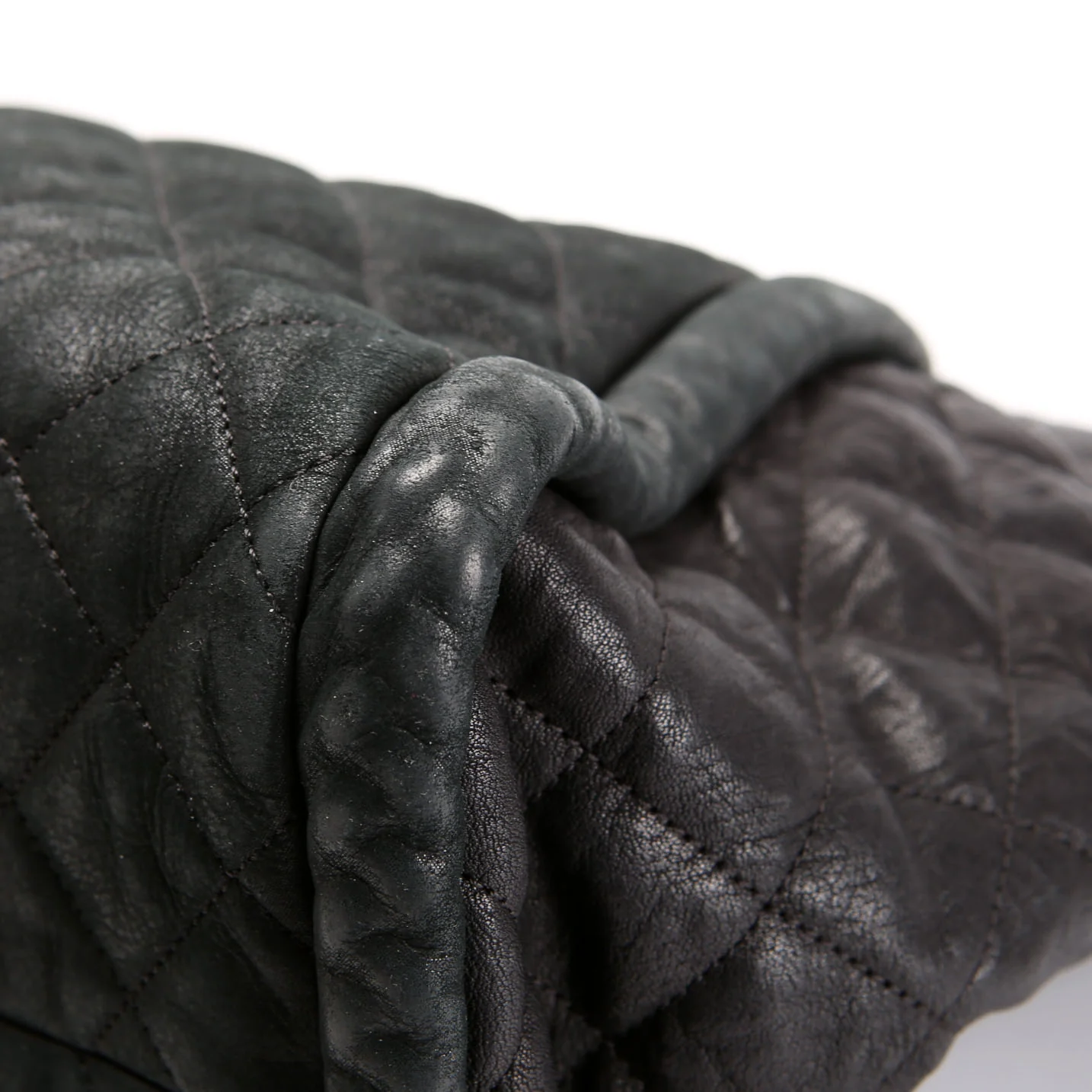 Studded CC Quilted Calfskin Flap Tote 19M - Image 6