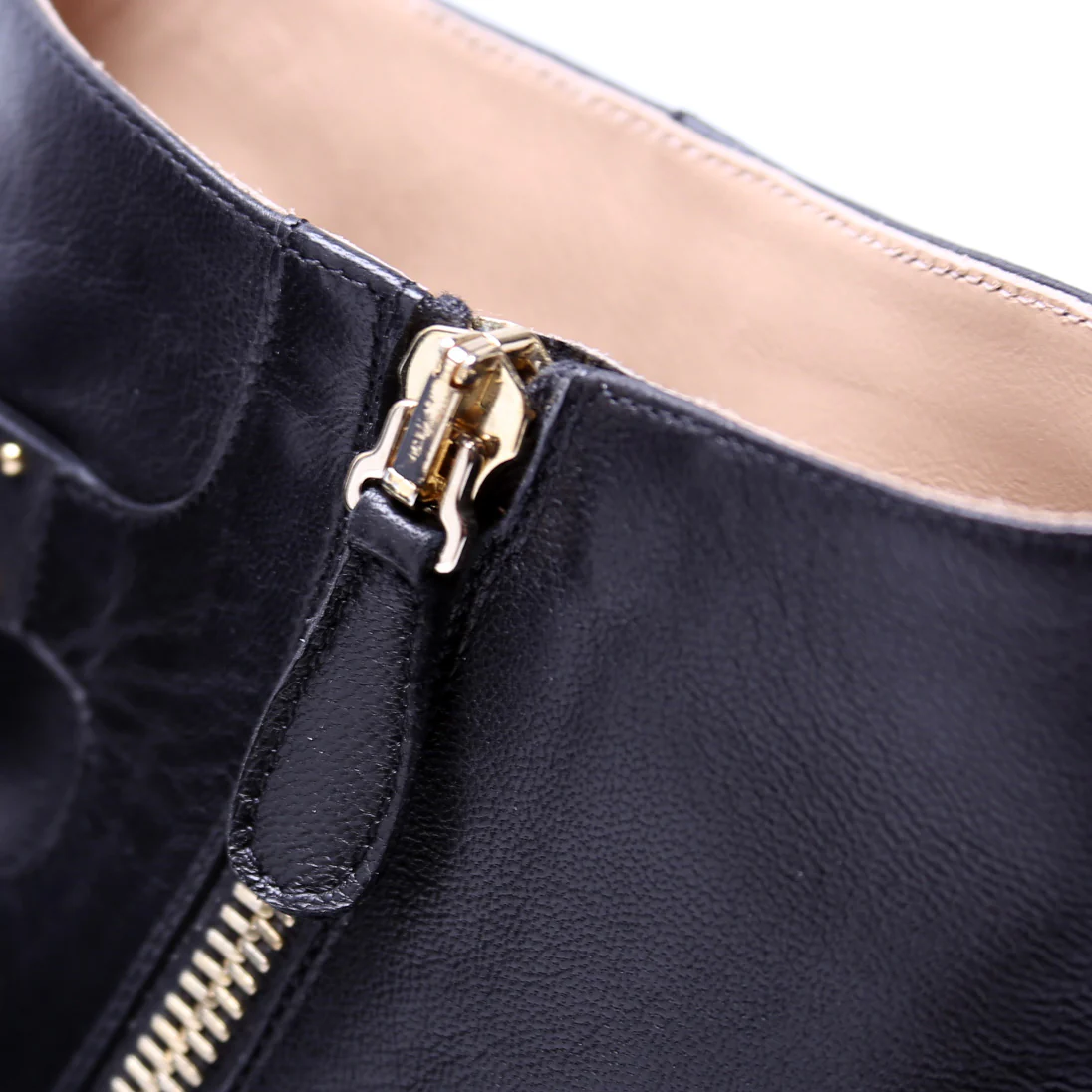 Studded Leather Booties Size 39 - Image 5