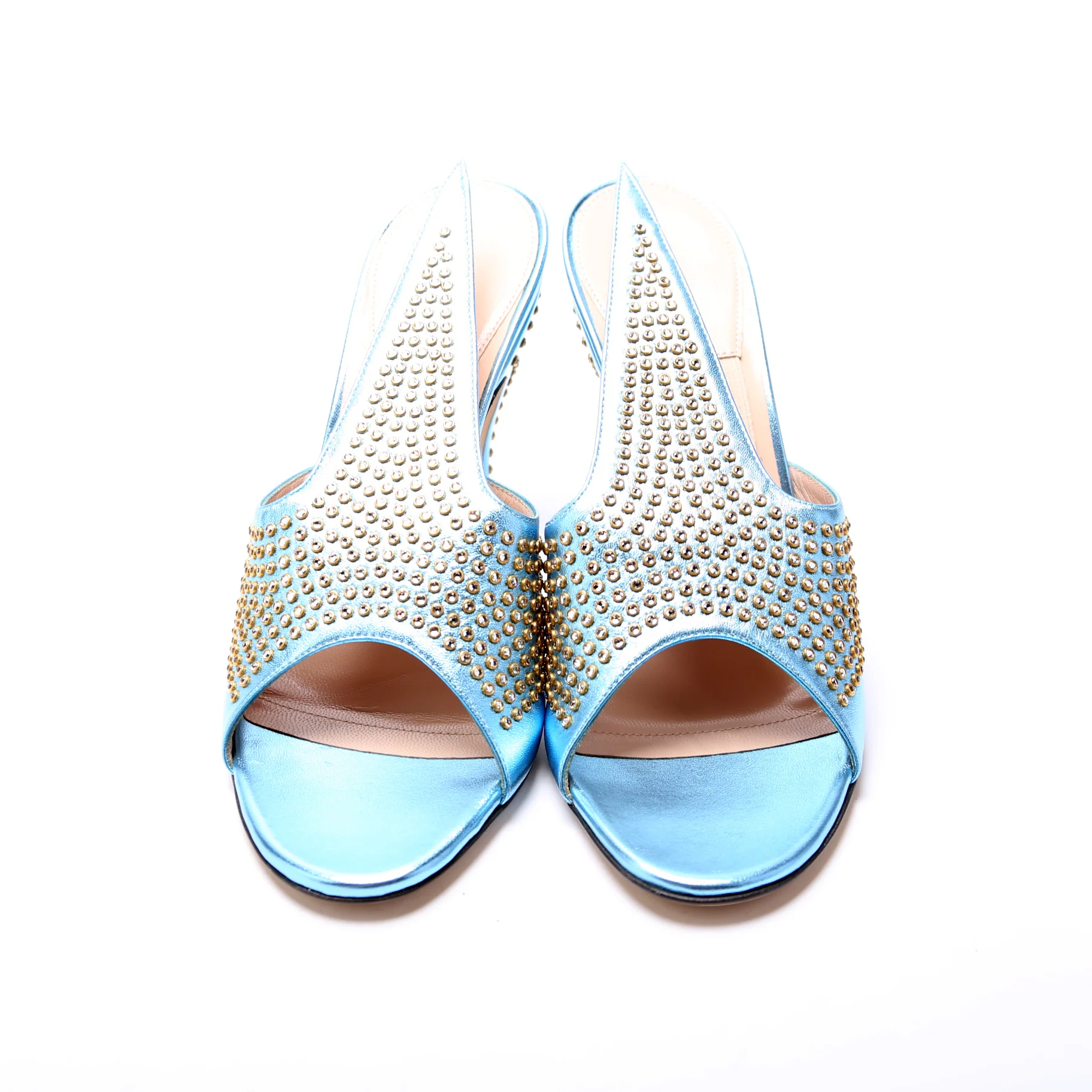 Studded Leather Pumps Size 38 - Image 2