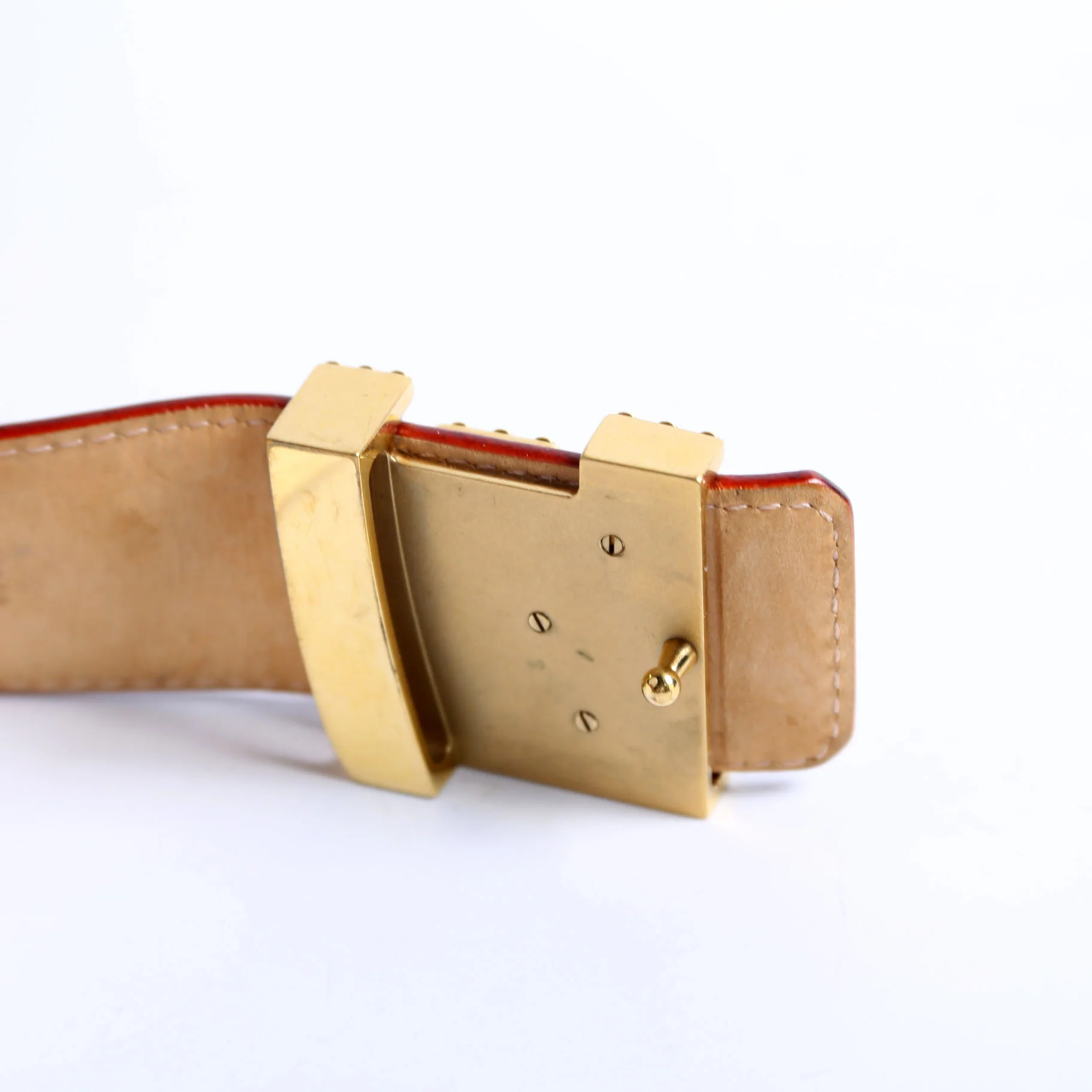 Studded LV Initiales 40MM Multicolor Size 90/36 - Image 5