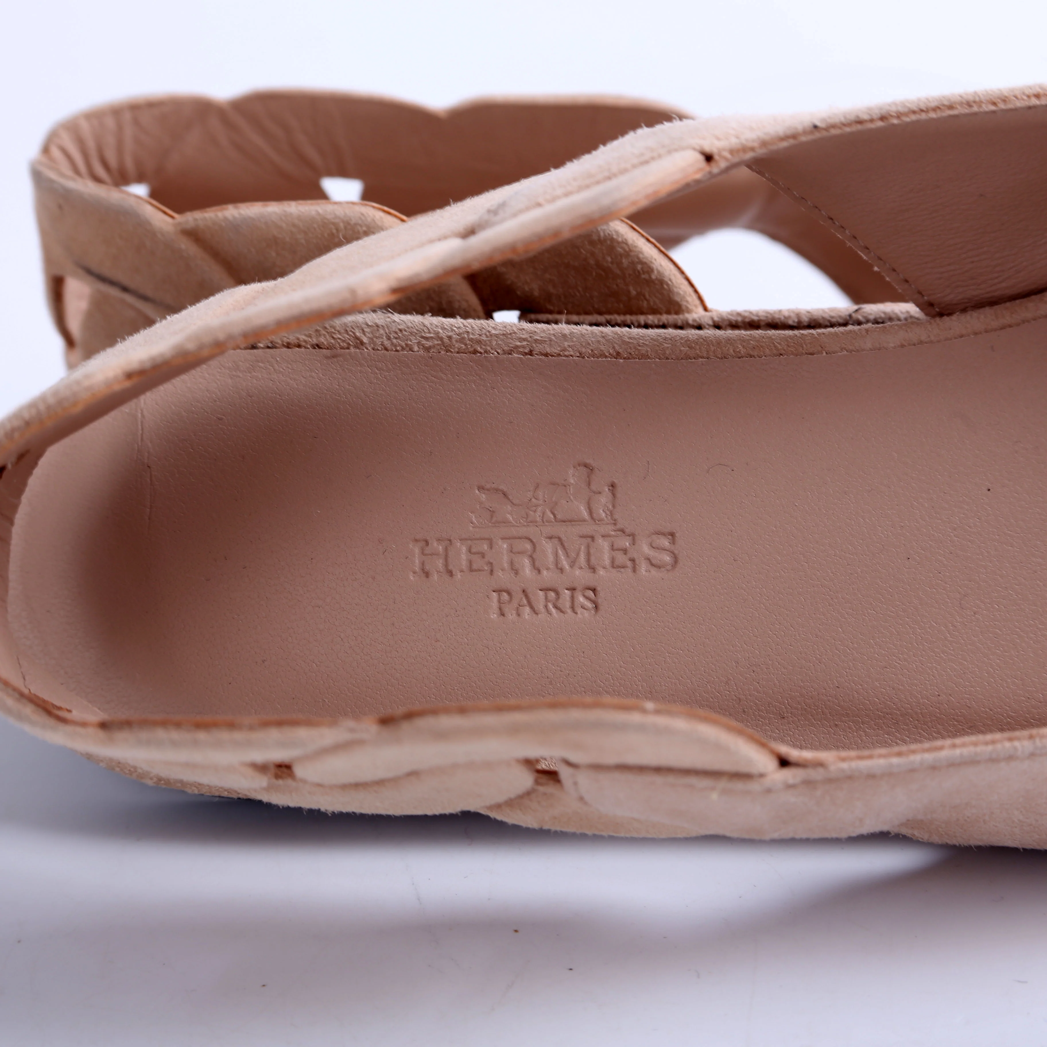 Suede Gina Slingback Mules Size 37.5 - Image 6