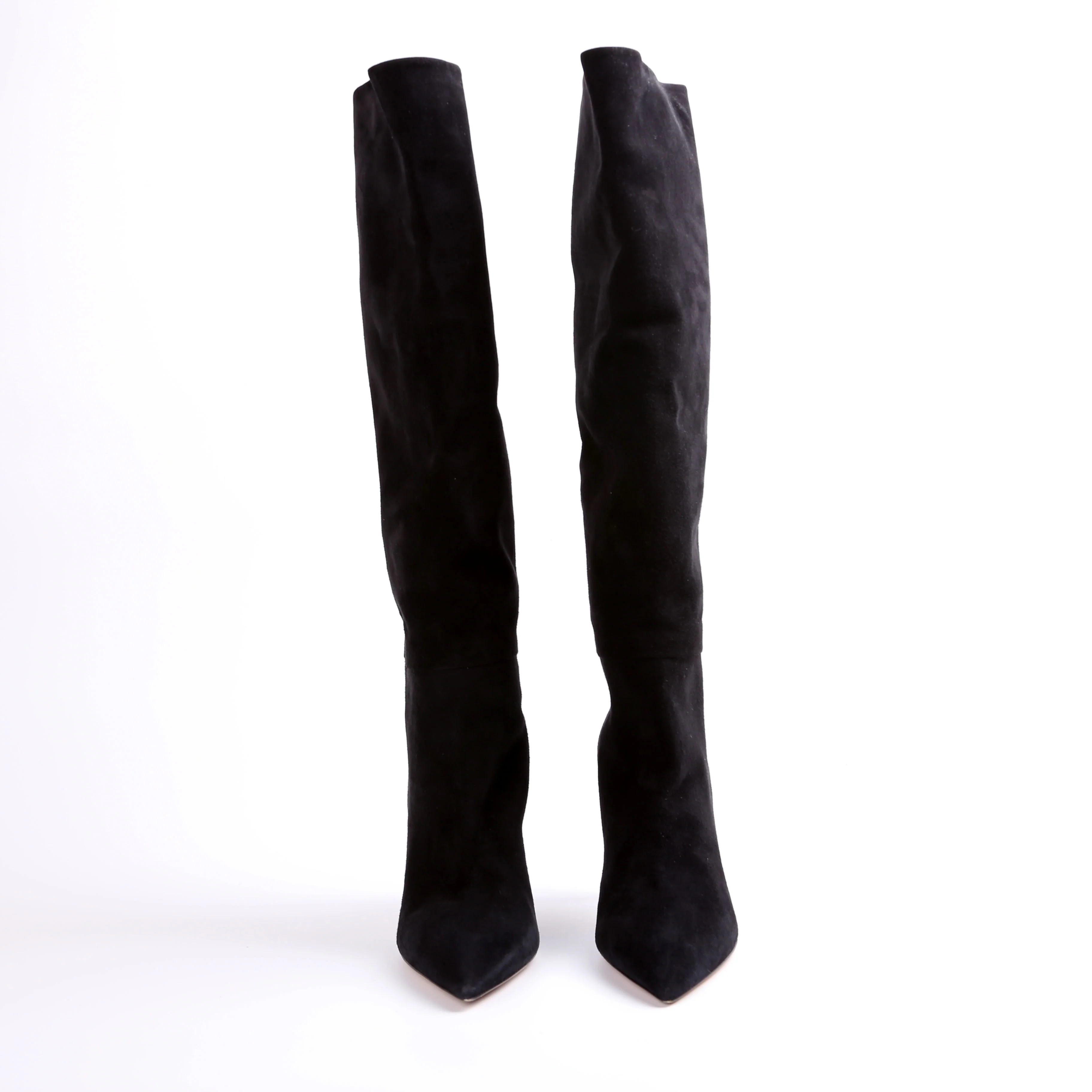 Suede Knee High Boots Size 38 - Image 2