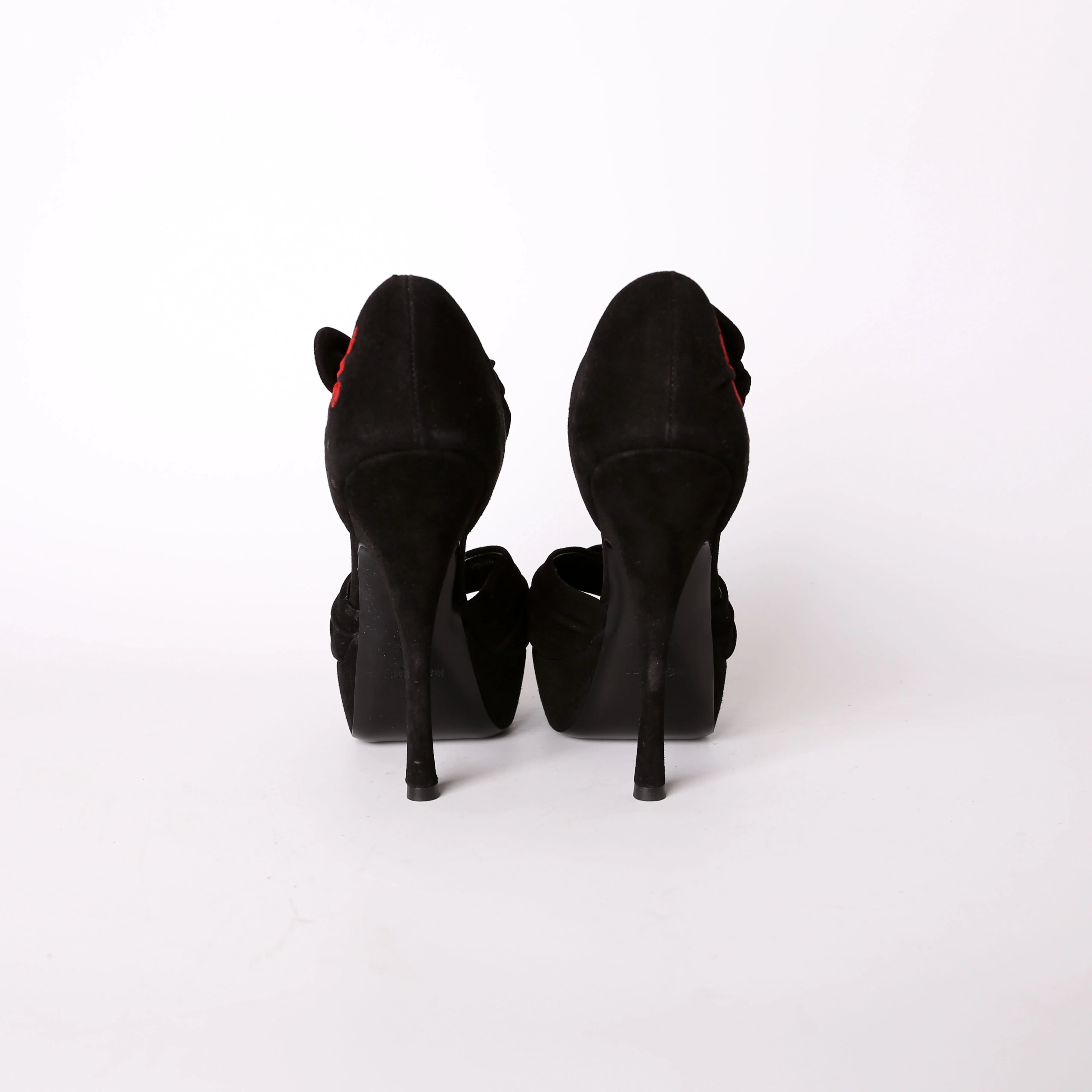 Suede Platform Pumps Size 37 - Image 4