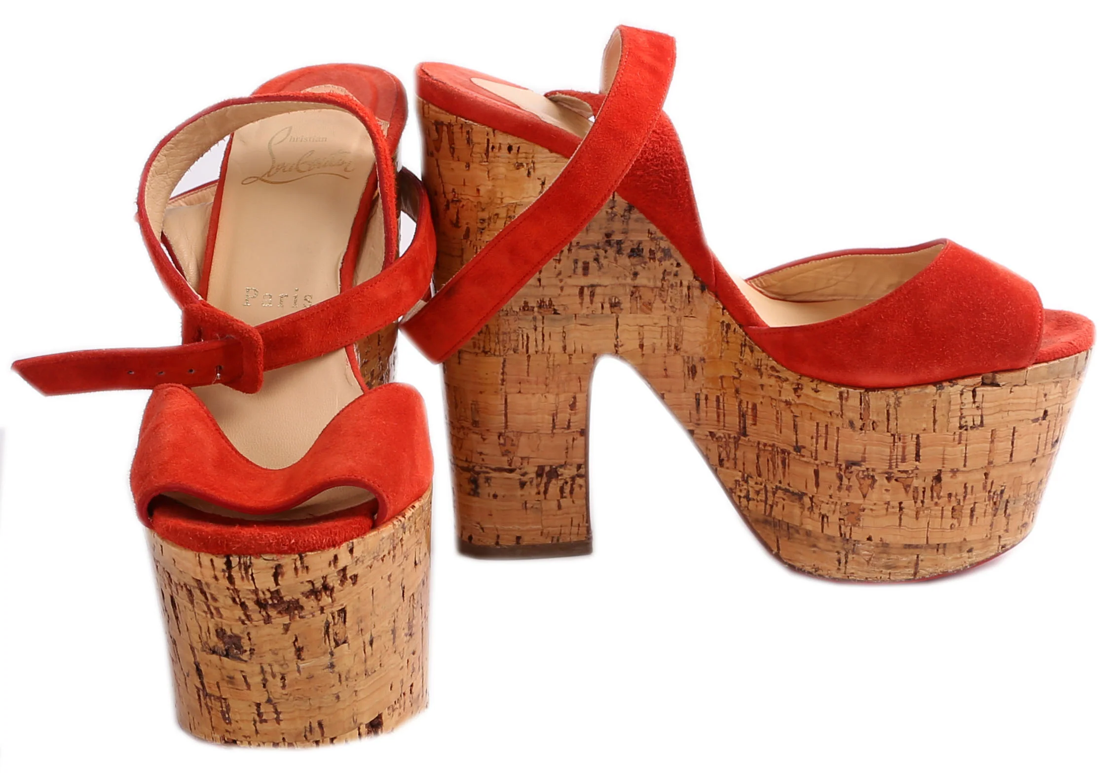 Suede Super Dombasle Wedges Size 37