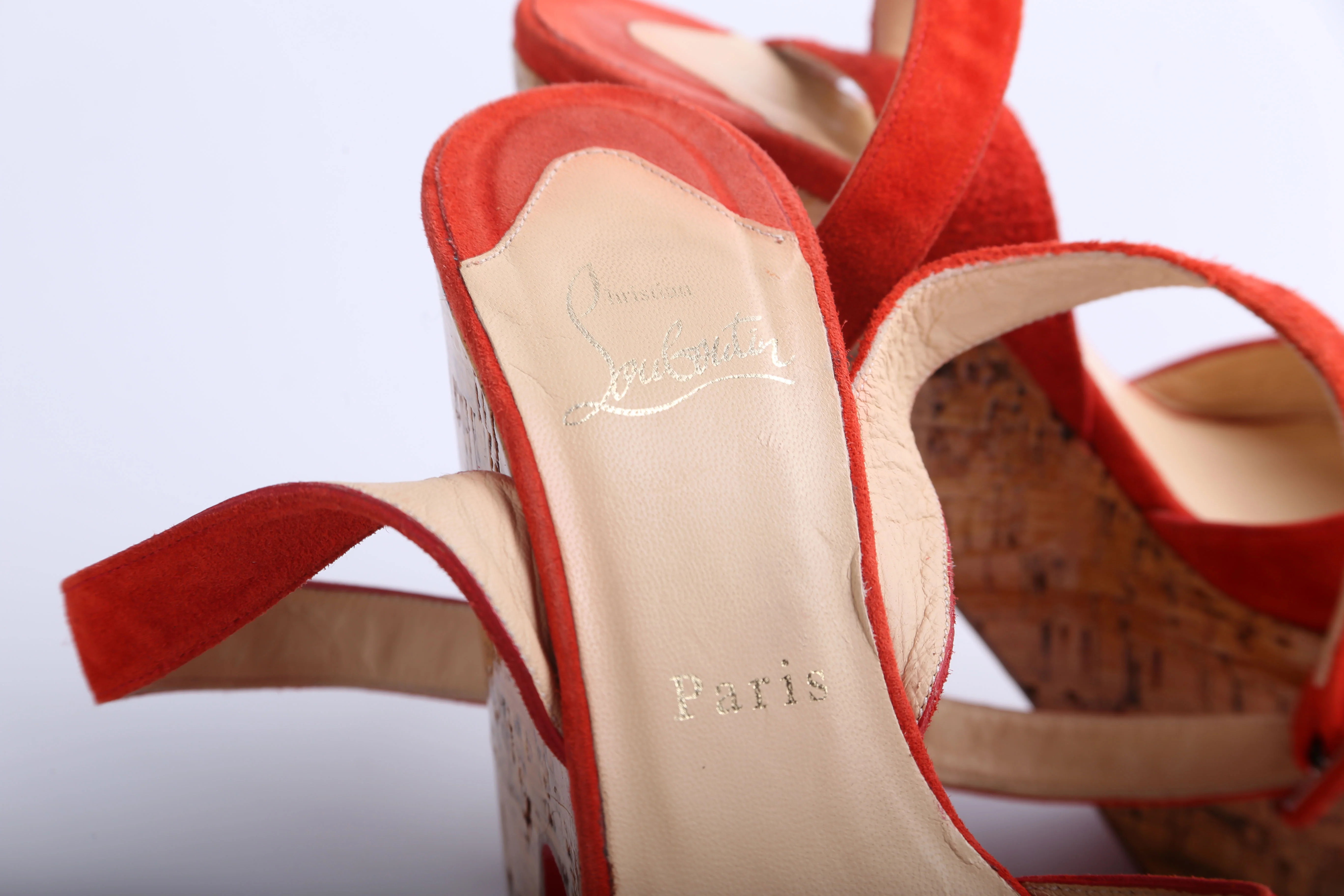 Suede Super Dombasle Wedges Size 37 - Image 6