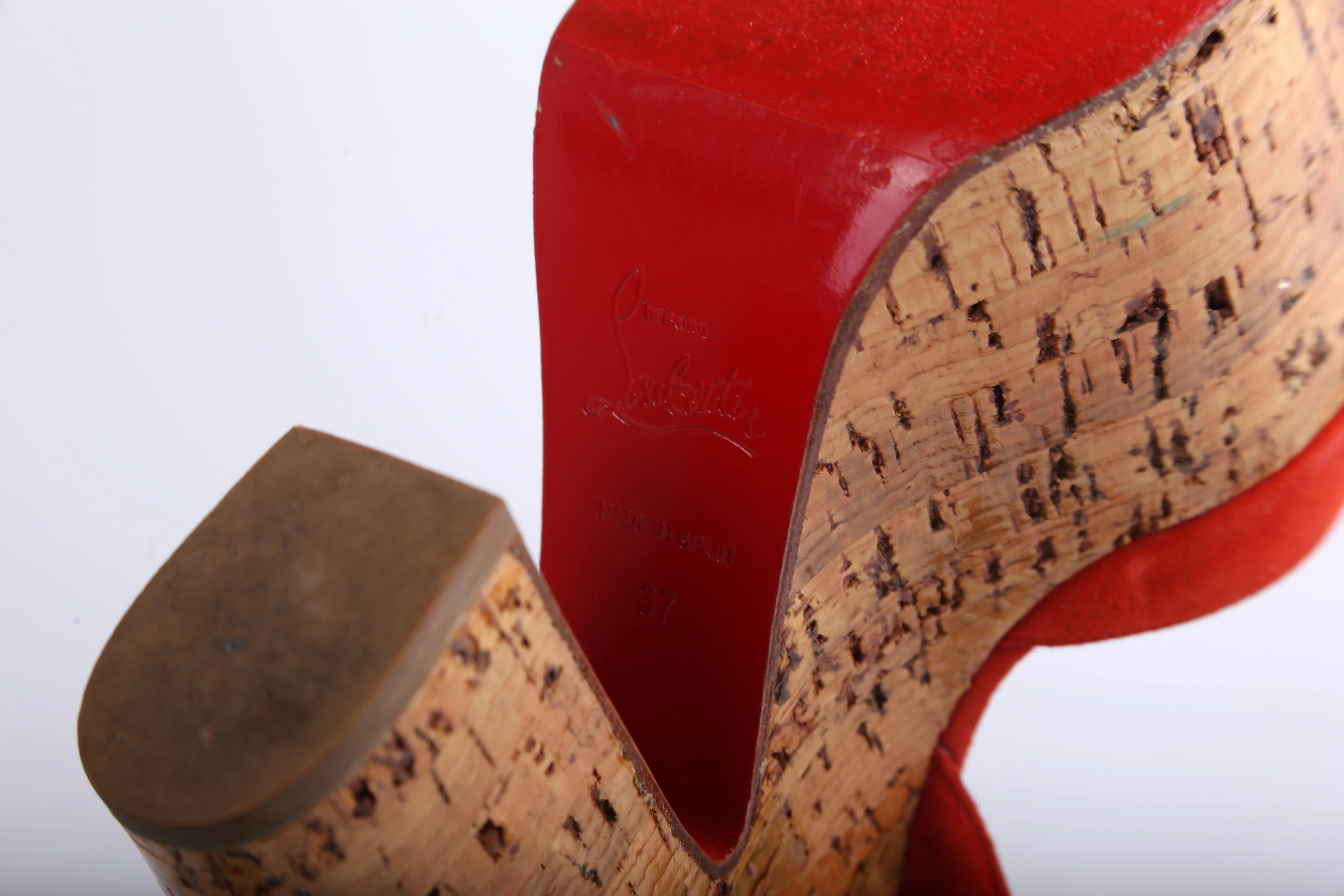 Suede Super Dombasle Wedges Size 37 - Image 7