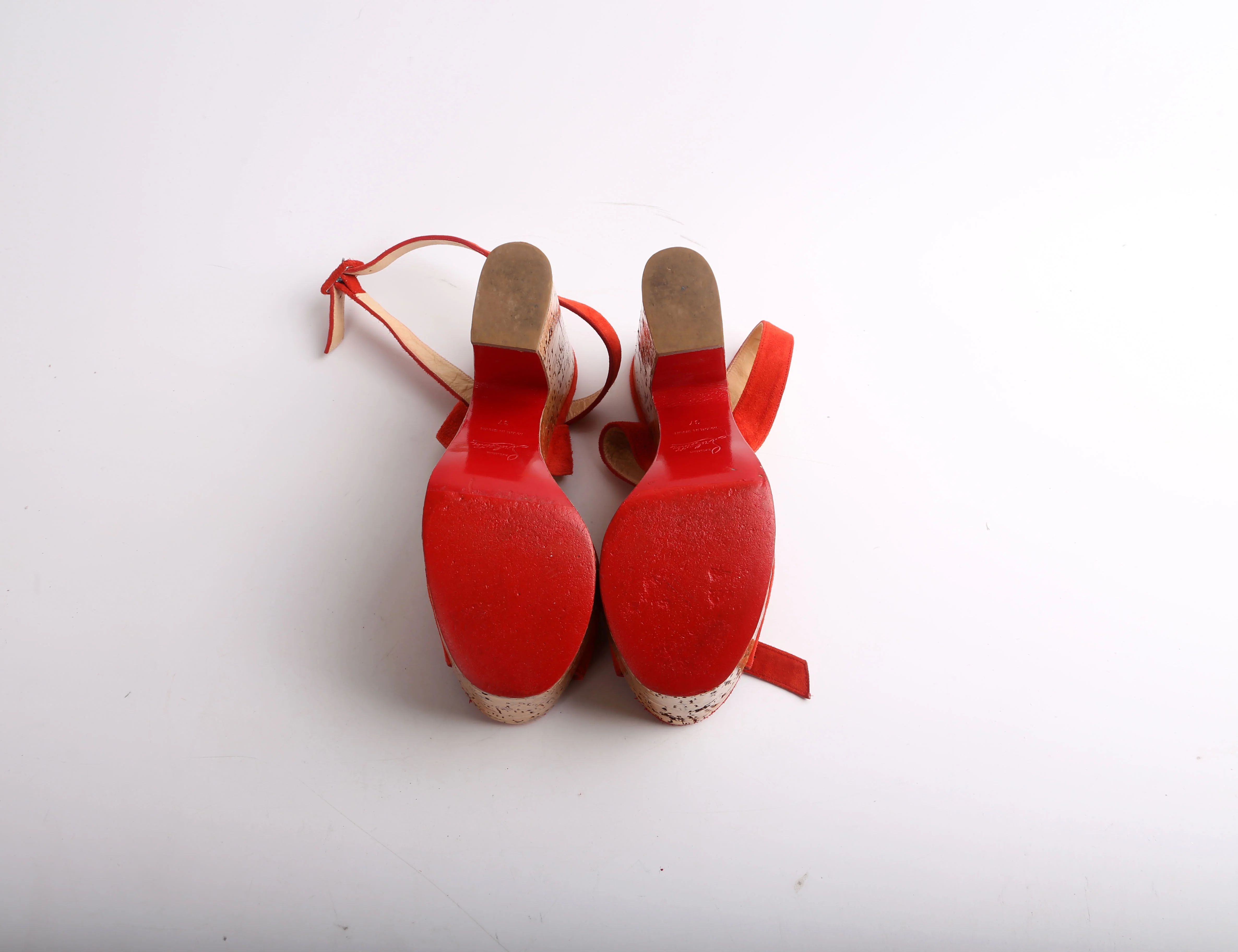 Suede Super Dombasle Wedges Size 37 - Image 8
