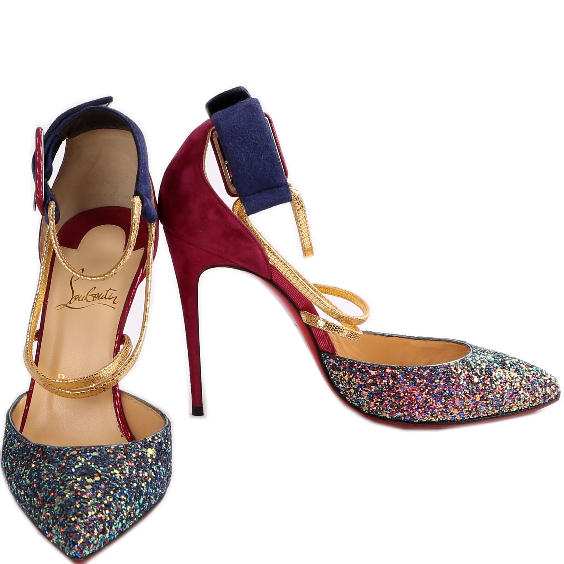 Suede Suzanne Heels Size 38
