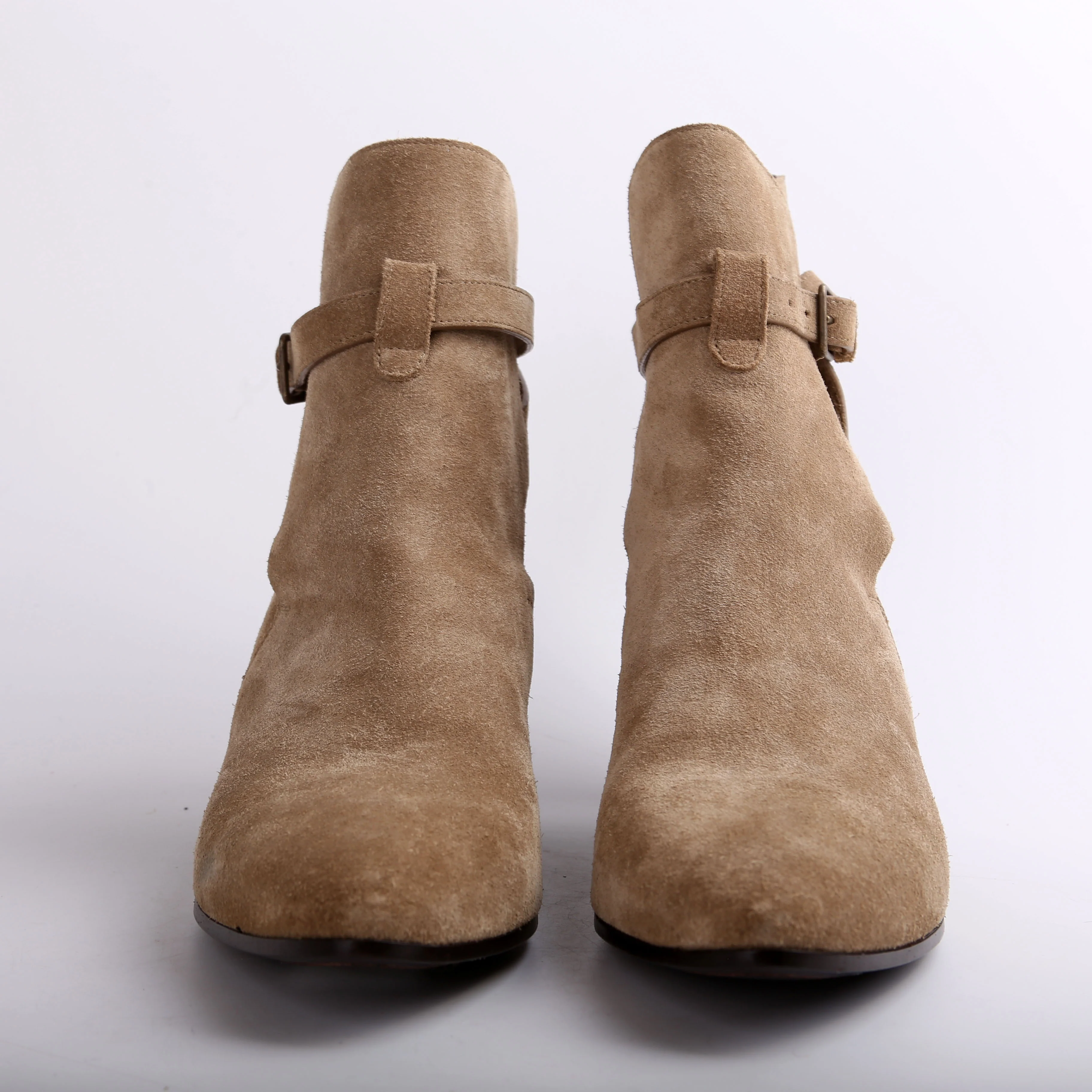 Suede Wyatt Buck Strap Boots Size 42 - Image 2