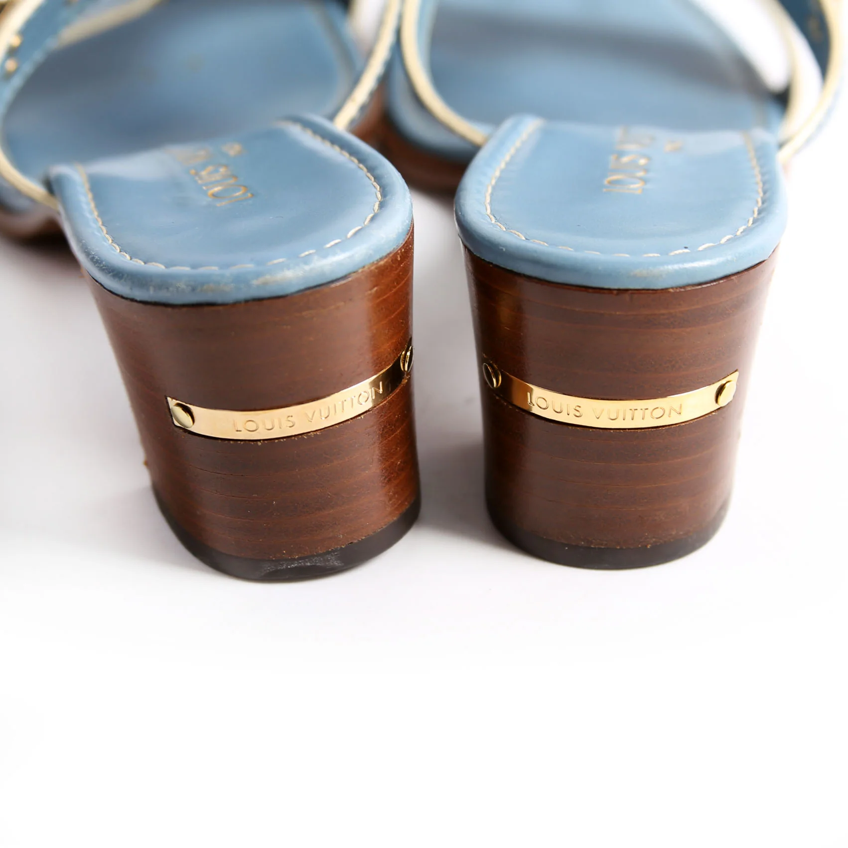 Suhali Studded Mules Size 37.5 Blue - Image 11