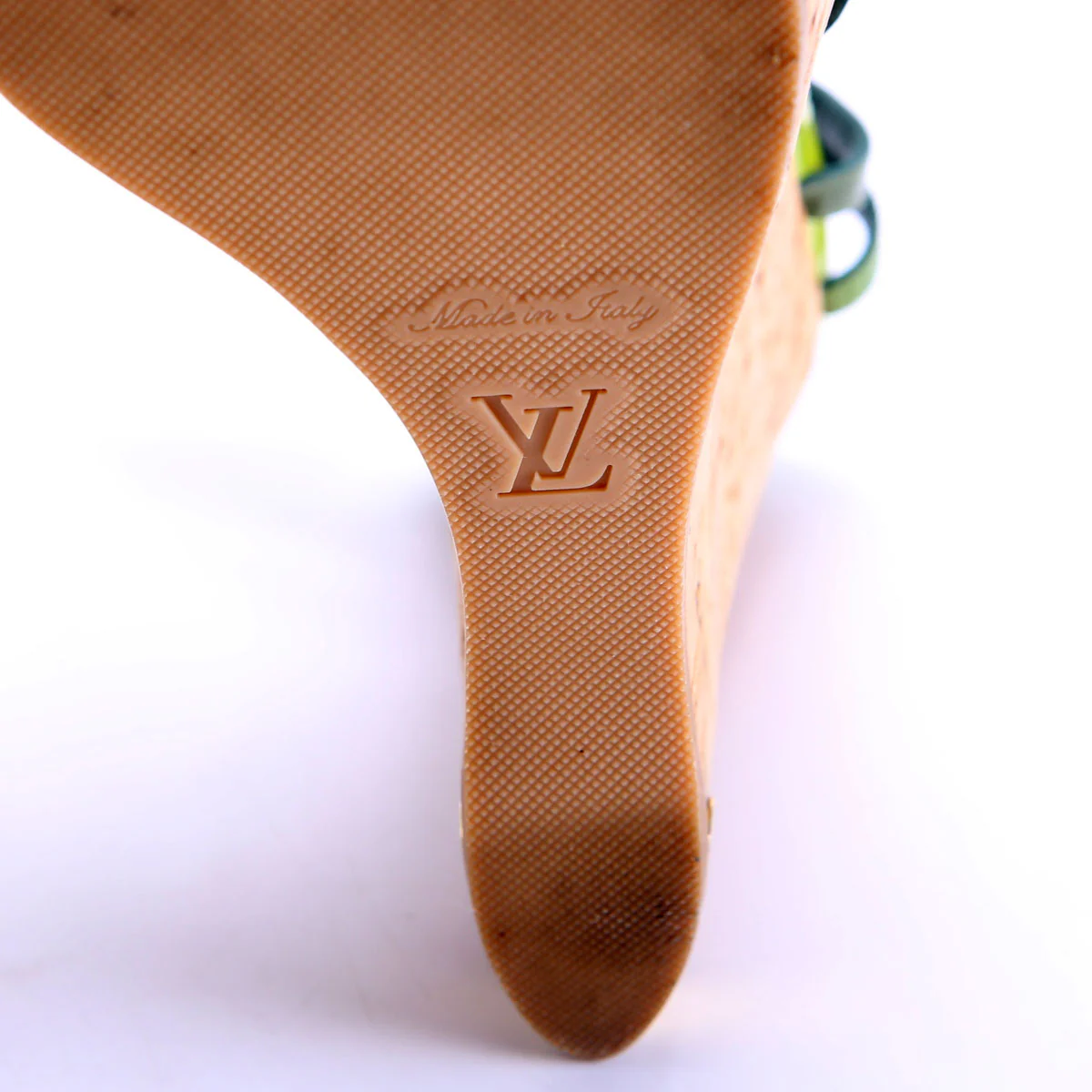 Summertime Cork Wedges Size 39 Green - Image 6