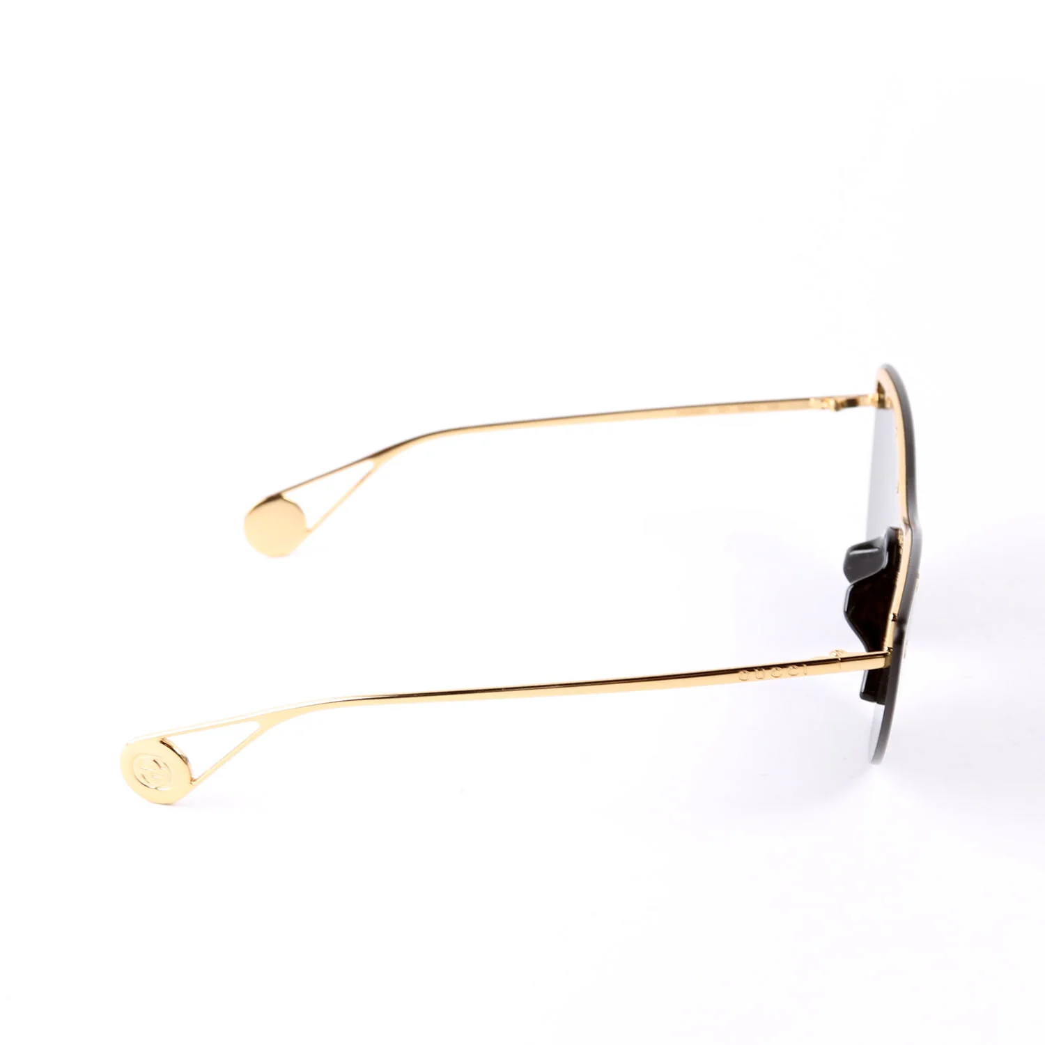 Sunglasses: GG066S Rimless Star Studded Cat Eye - Image 3