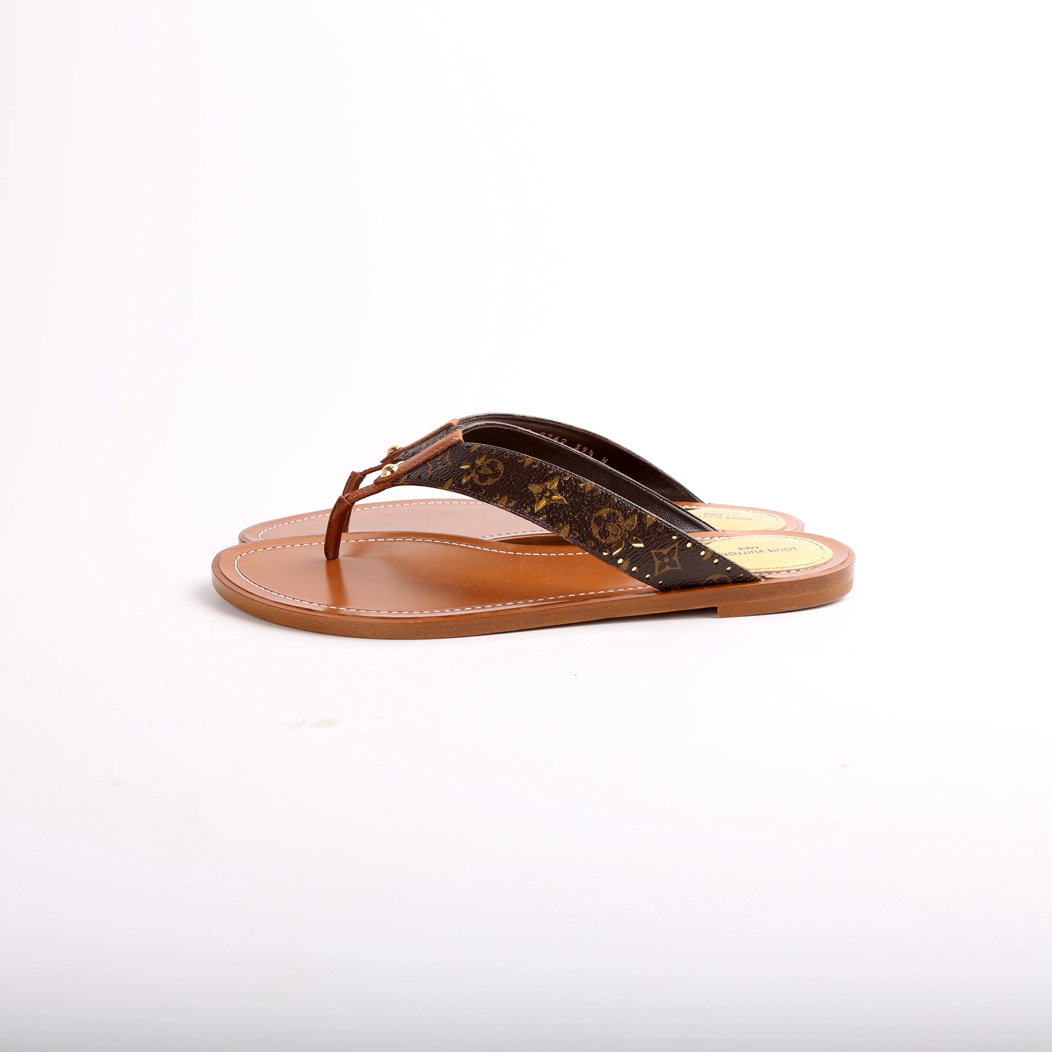 Sunny Flat Thong Sandals Size 39.5 - Image 2