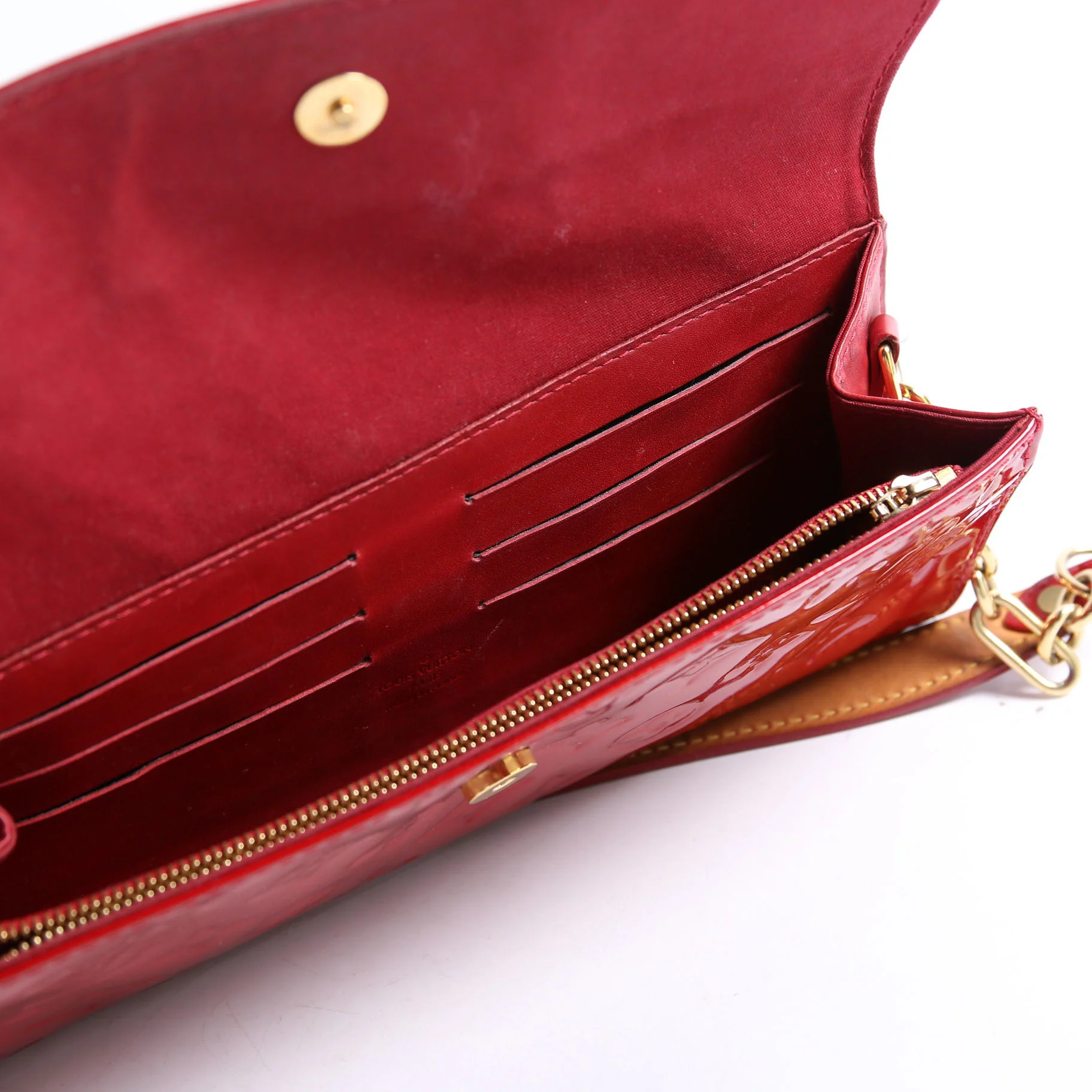 Sunset Blvd Clutch Vernis Red - Image 8