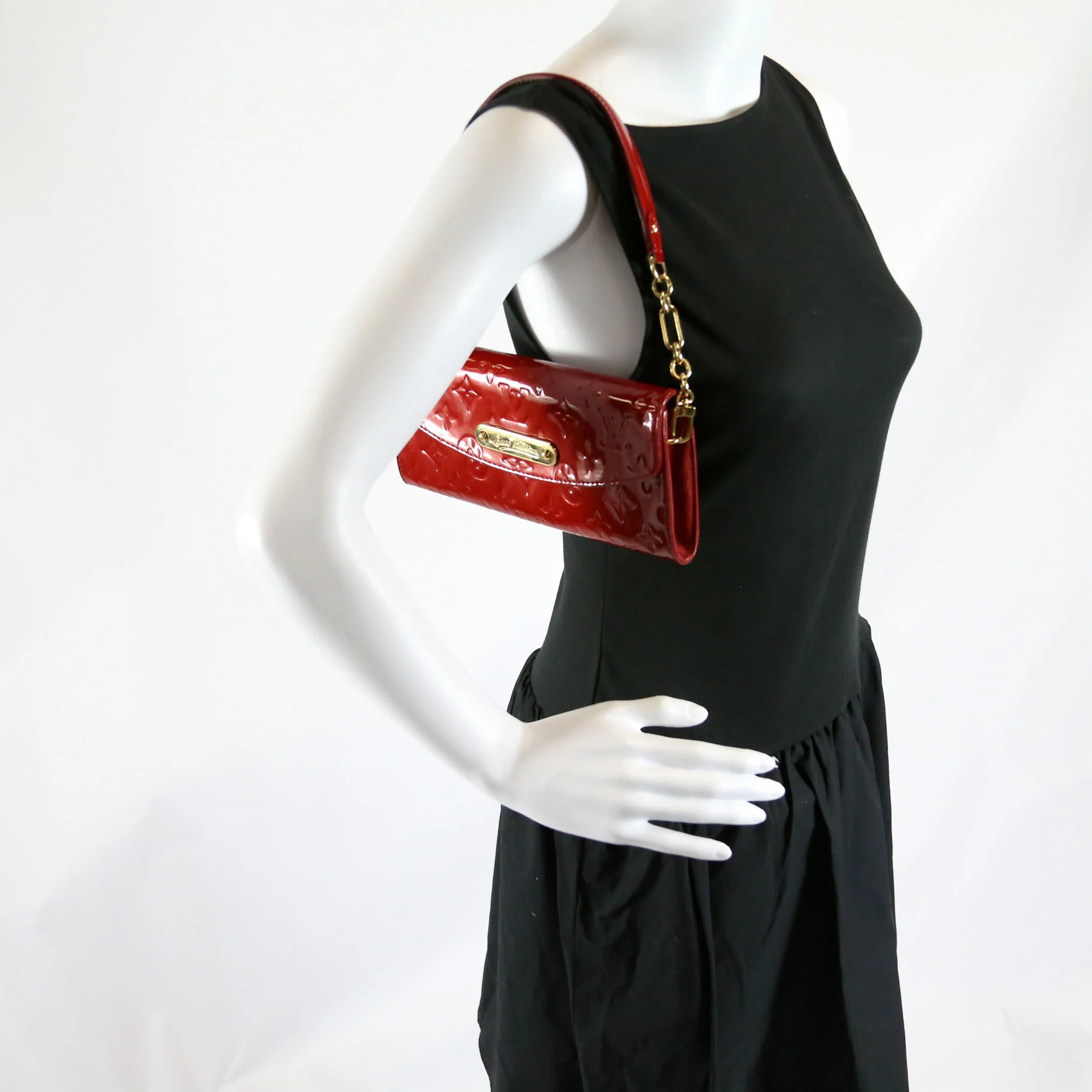 Sunset Blvd Clutch Vernis Red - Image 9