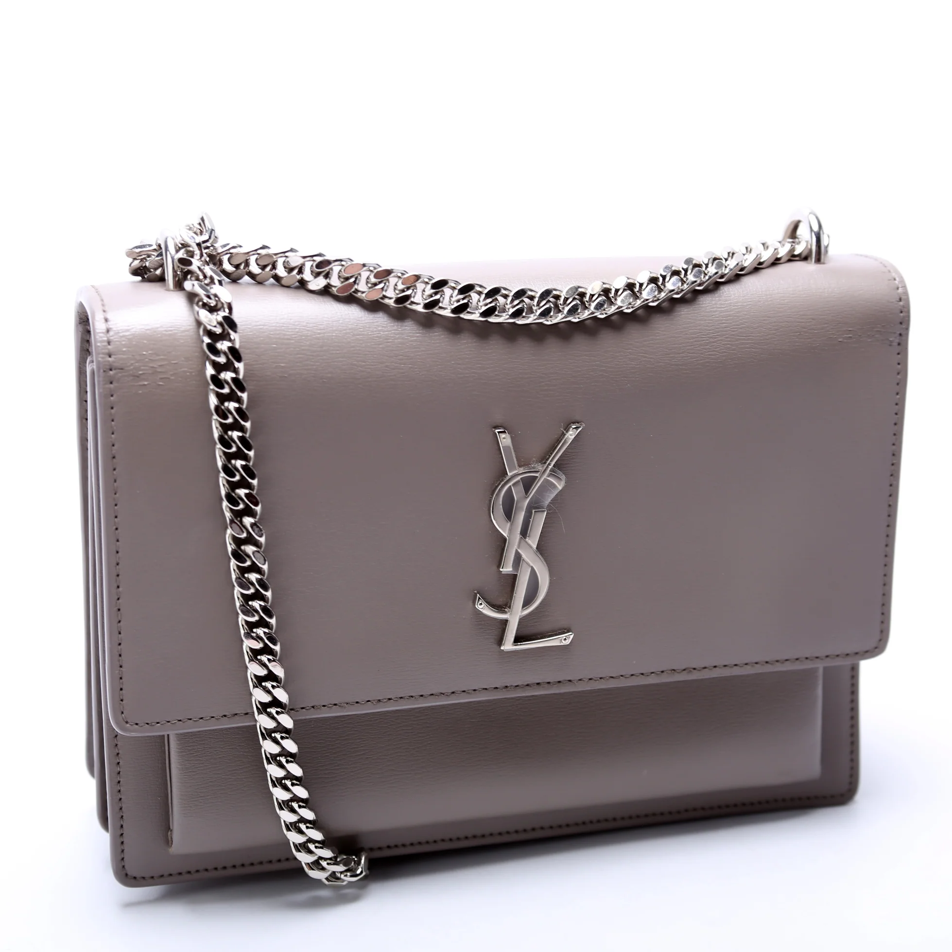 Sunset Medium Smooth Leather Grey - Image 2