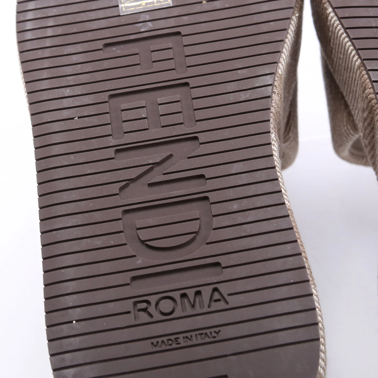 Sunshine Jacquard Logo Platform Slides Size 41 - Image 6