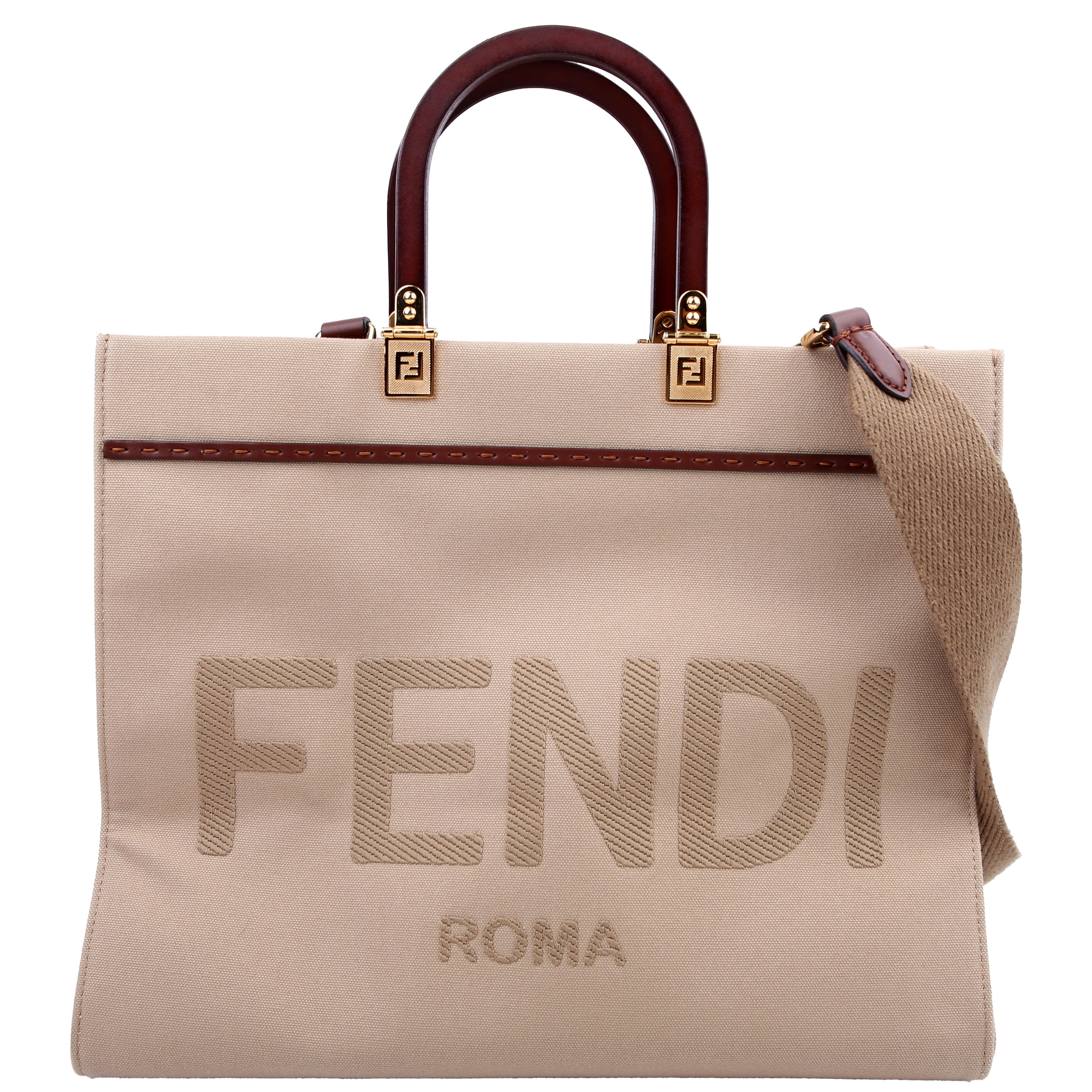 Sunshine Shopper Medium Canvas Tan
