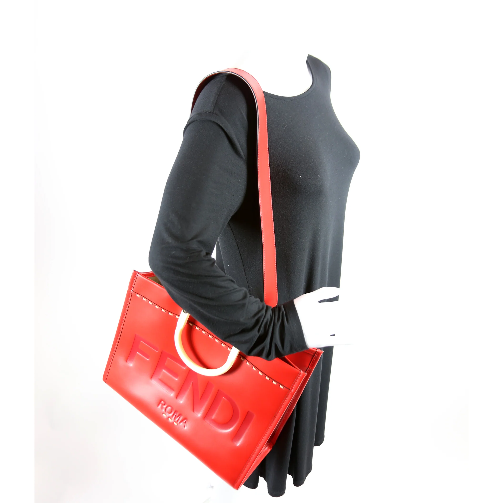 Sunshine Shopper Medium Leather 8BH386 - Image 9