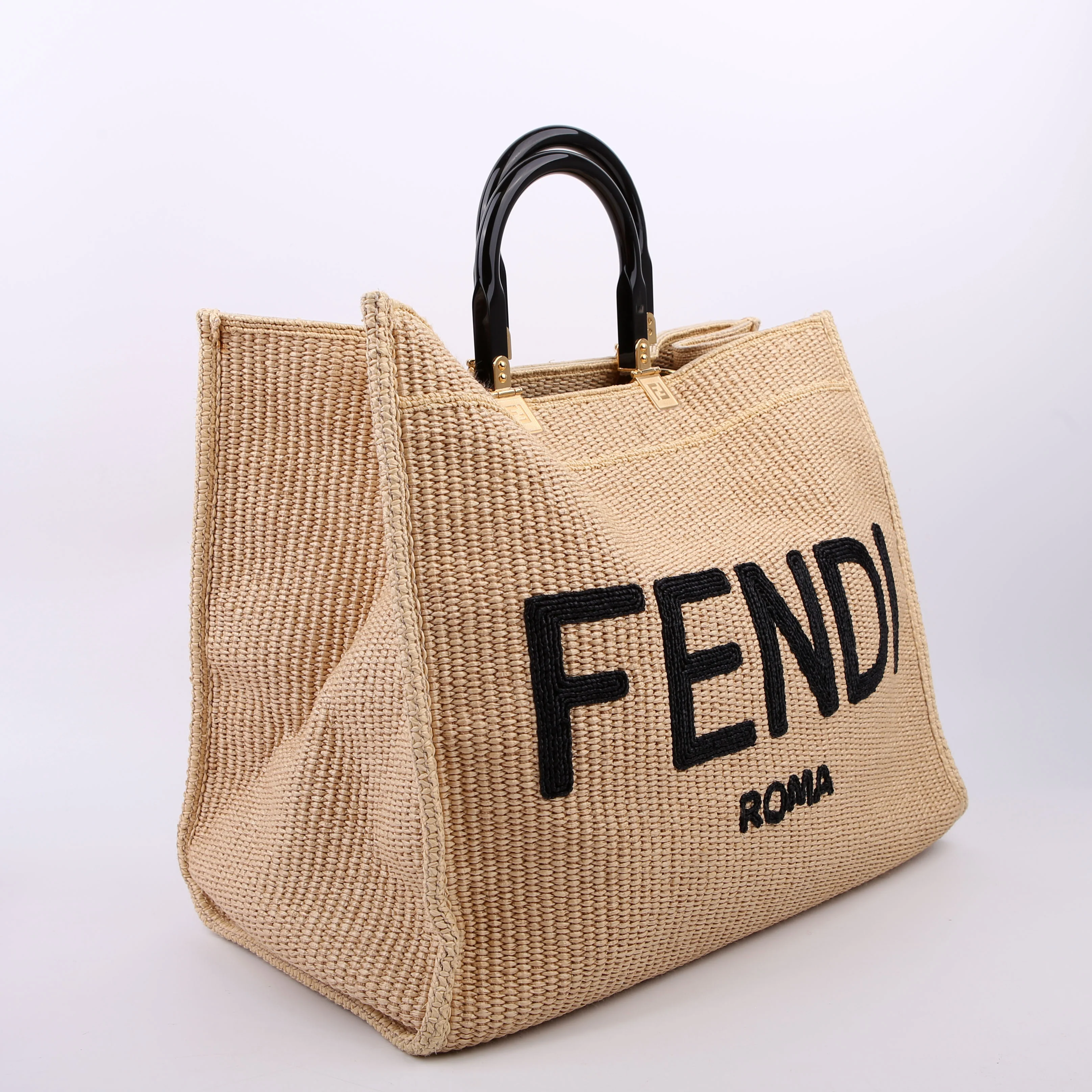 Sunshine Shopper Medium Straw Tan - Image 2