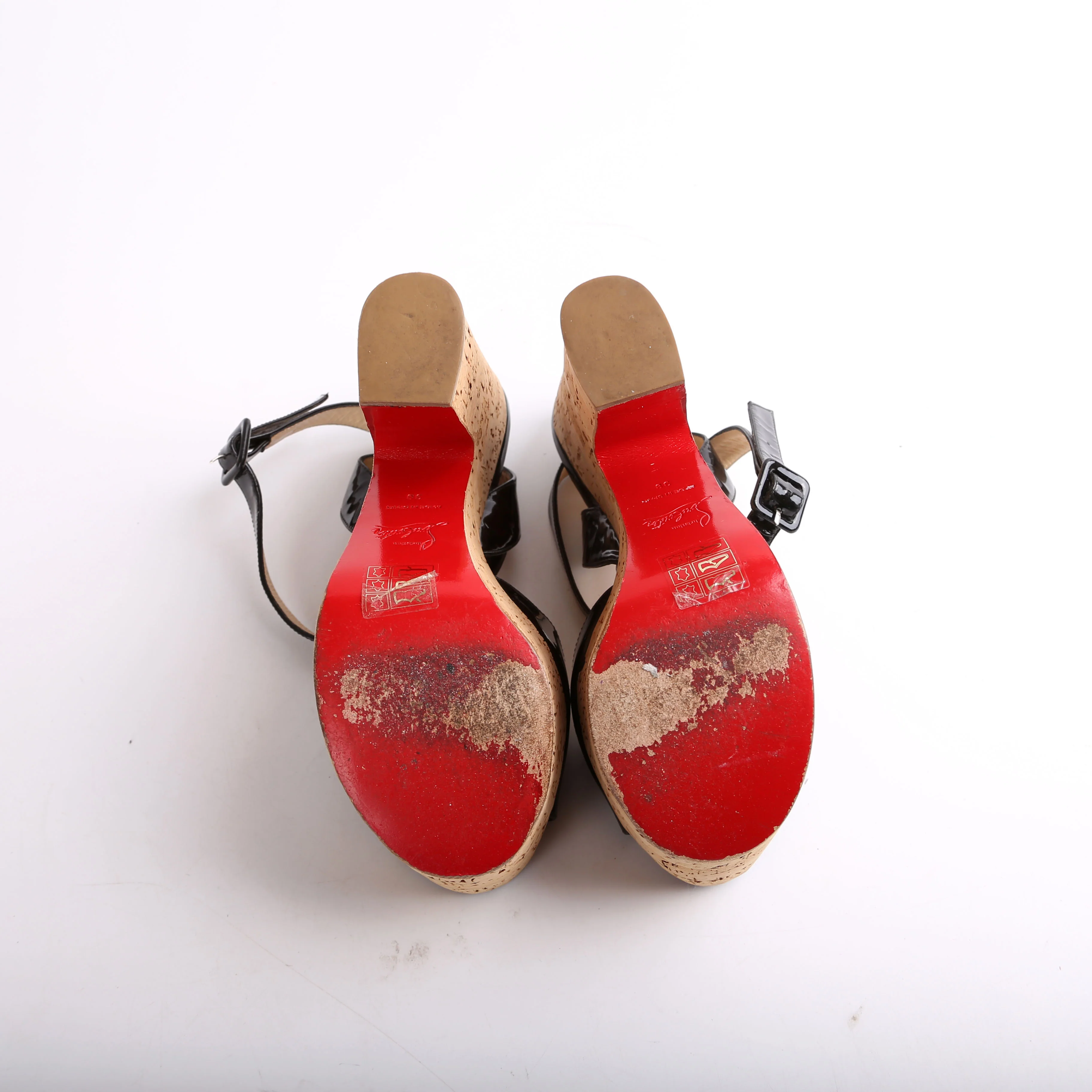 Super Dombasle 160 Cork Sandals Size 38 - Image 6