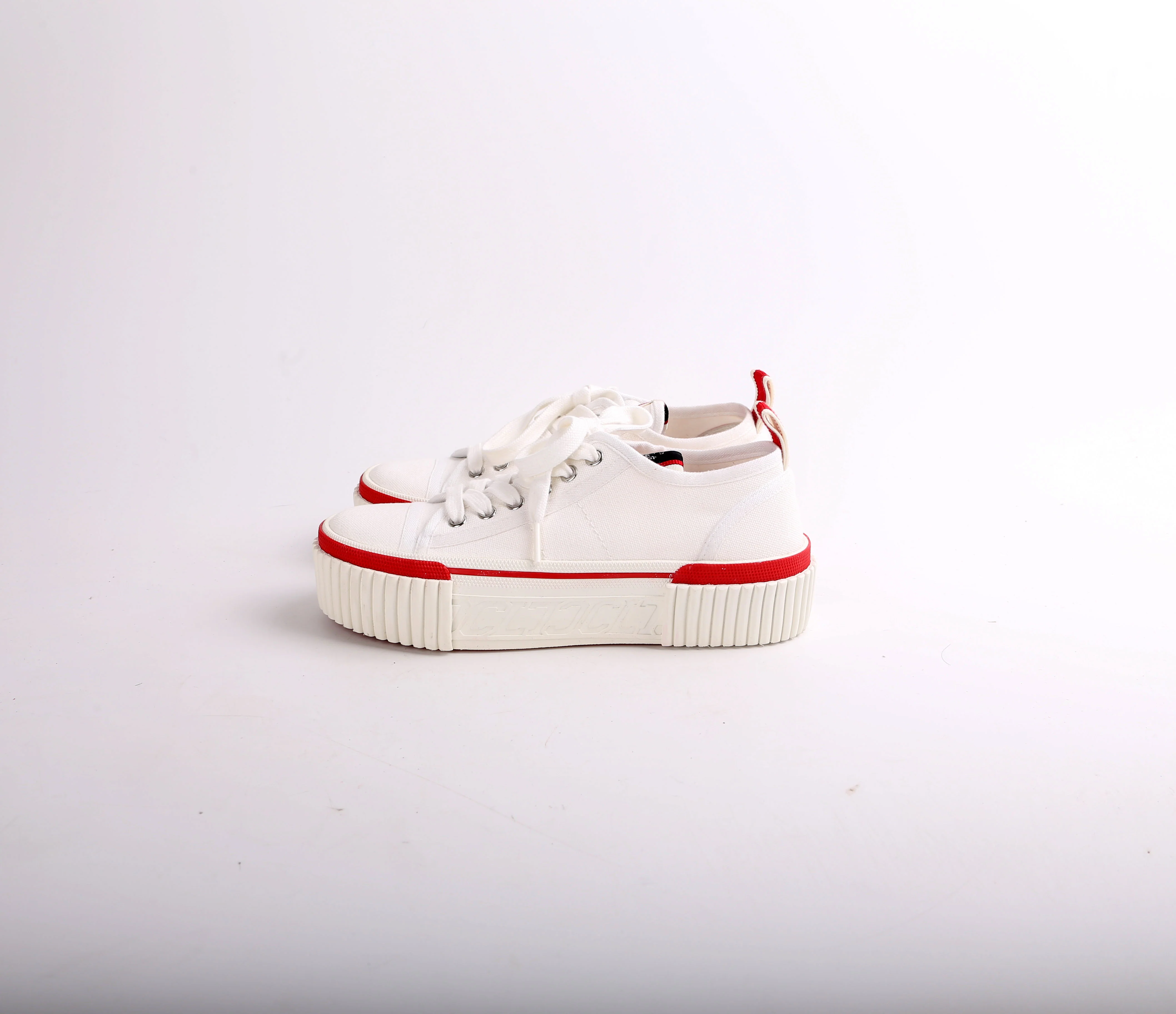 Super Pedro Platform Canvas Sneakers Size 36.5 - Image 3