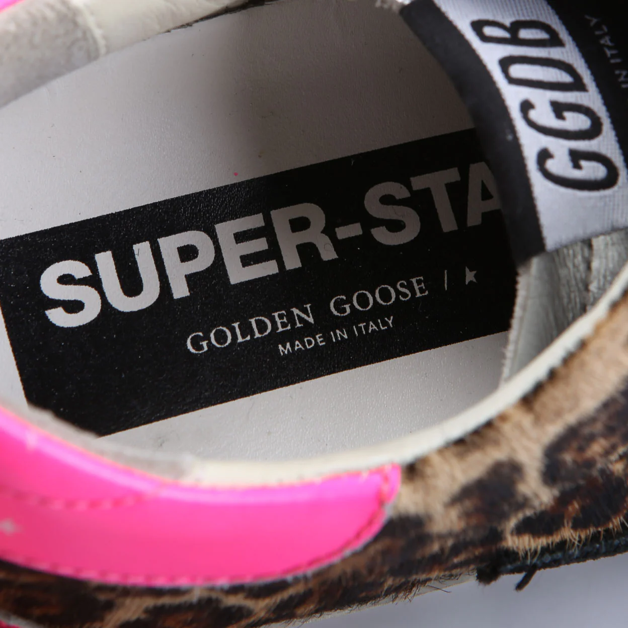 Super Star Sneakers Size 38 Cheetah/Pink/Silver - Image 7