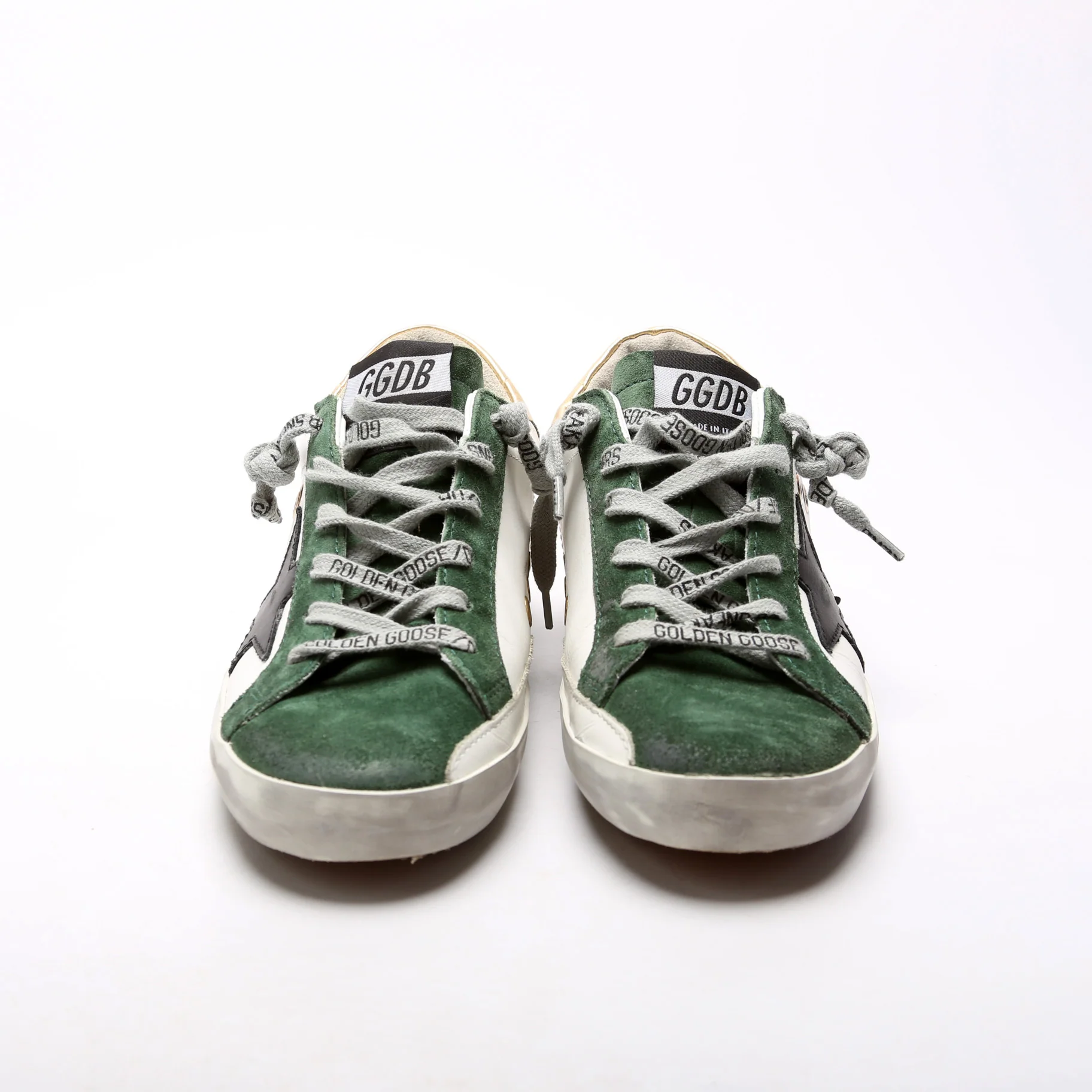 Superstar Classic Sneakers Size 36 White/Green - Image 2