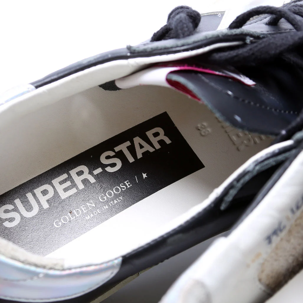 Superstar Classic Sneakers Size 38 Black - Image 5