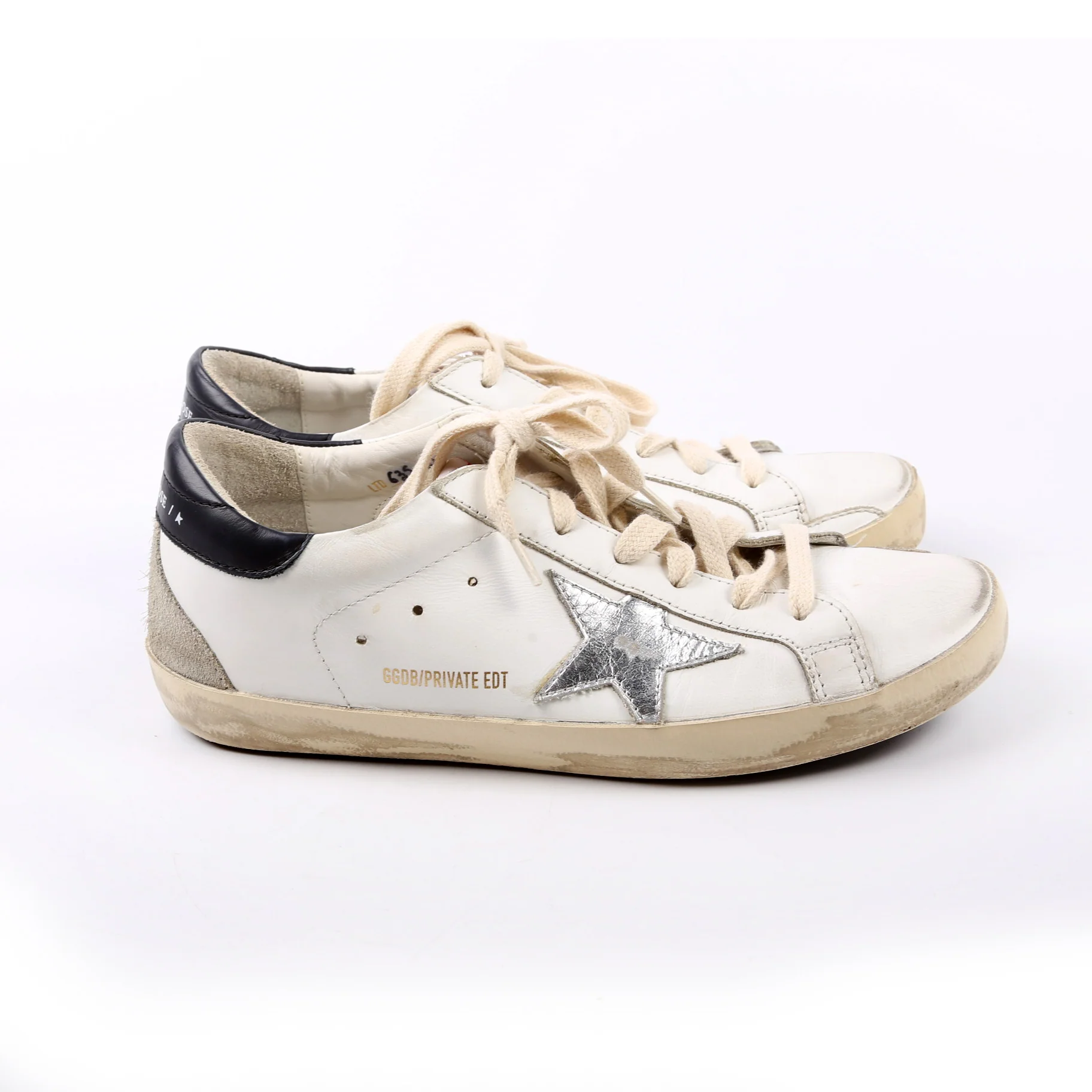 Superstar Classic Sneakers Size 39 White/Silver - Image 5