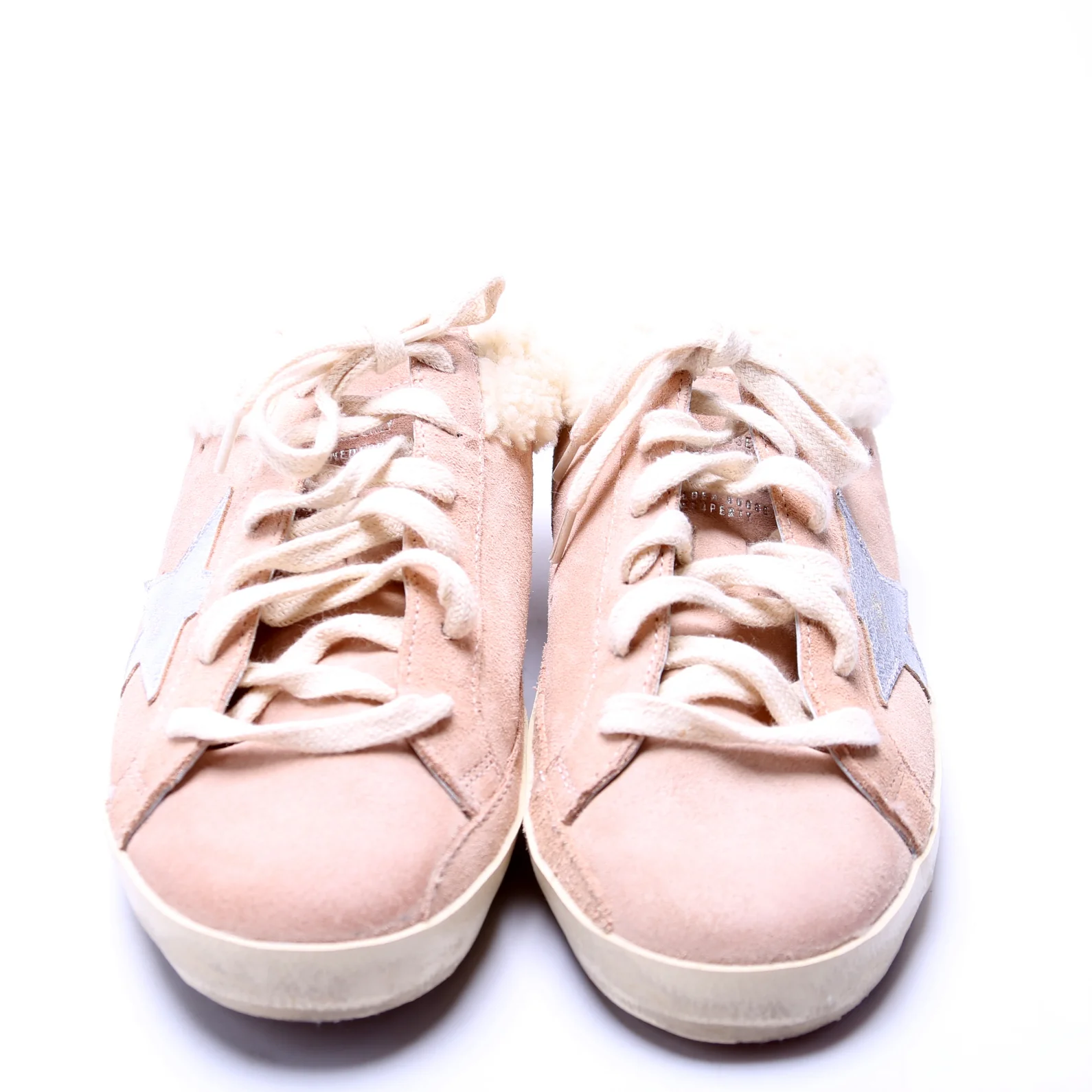 Superstar Sabot Shearling Size 38 Beige - Image 2